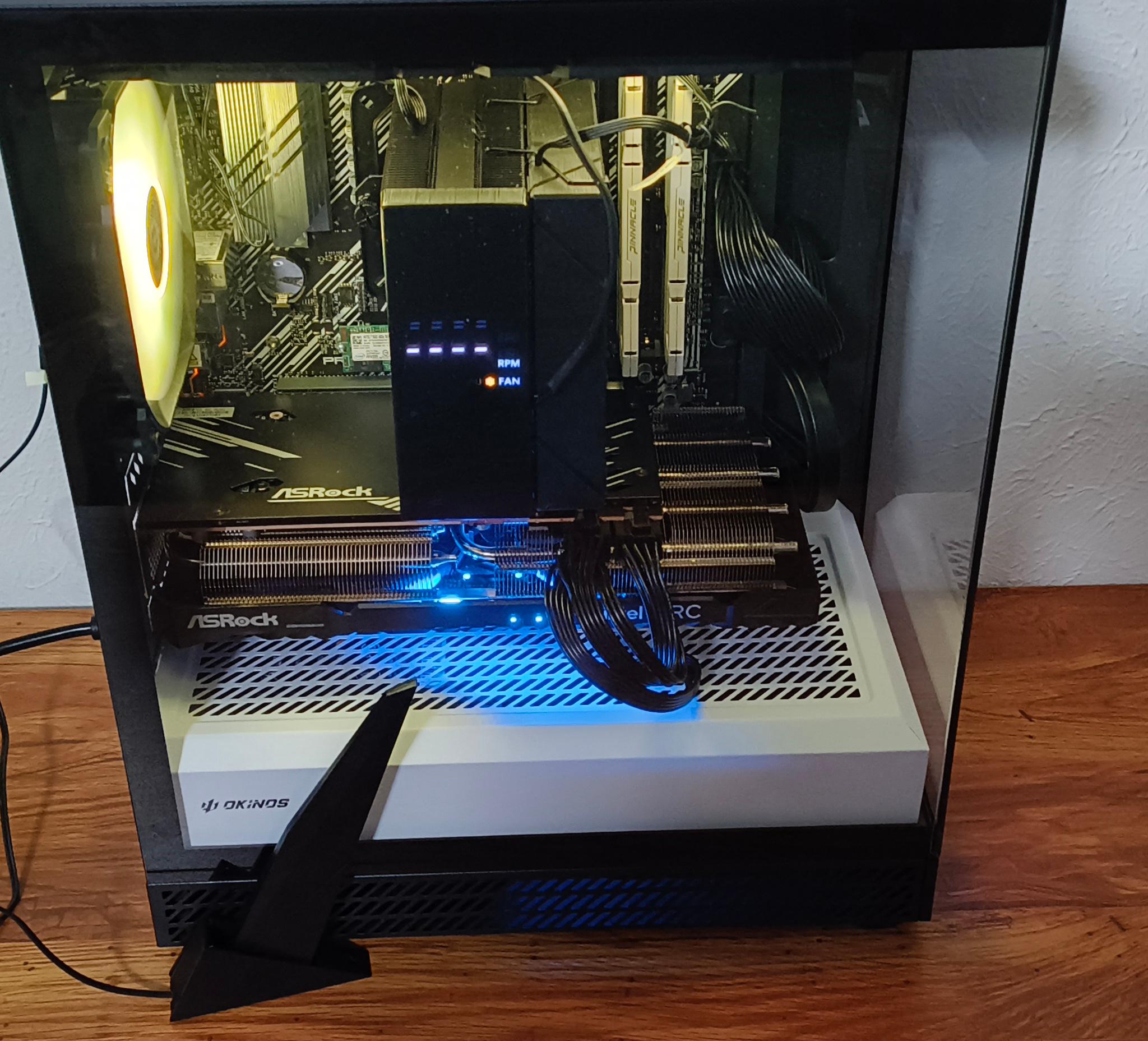 The Frigate Ryzen 5 5500 | Intel Arc A750 | DDr4 16GB | 512gb M.2 SSD | WIFI 6/BT 5.1