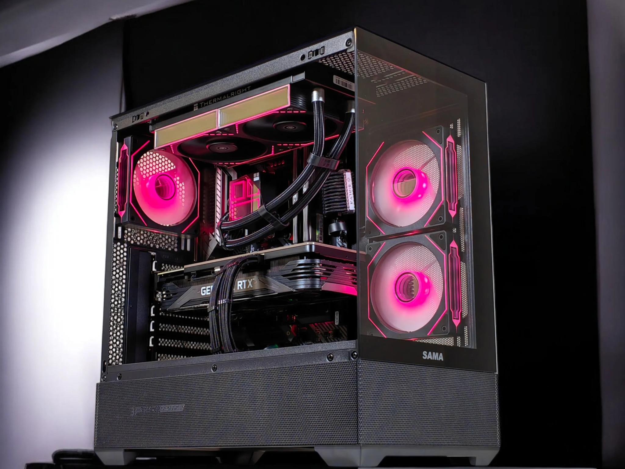 🚨Liquid Cooled Gaming PC🚀 Nvidia RTX 3080 10GB🚀AMD Ryzen 7 5700X3D 3D V-Cache🚀 32GB DDR4🚀1TB SSD