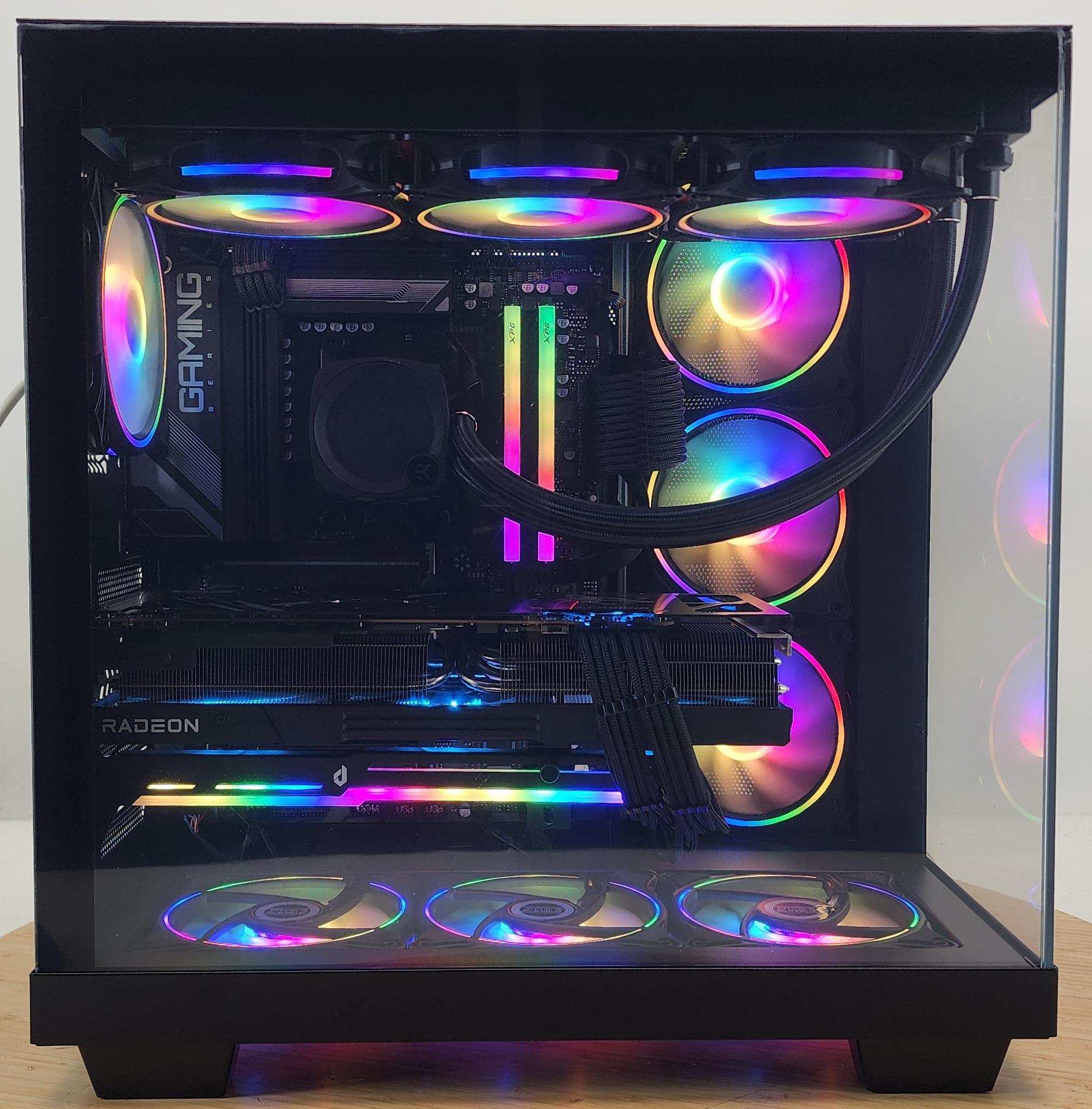 Gaming PC Ryzen 9 7950X 32GB RAM 2TB SSD RX 7900 XTX 24GB Win11 Computer