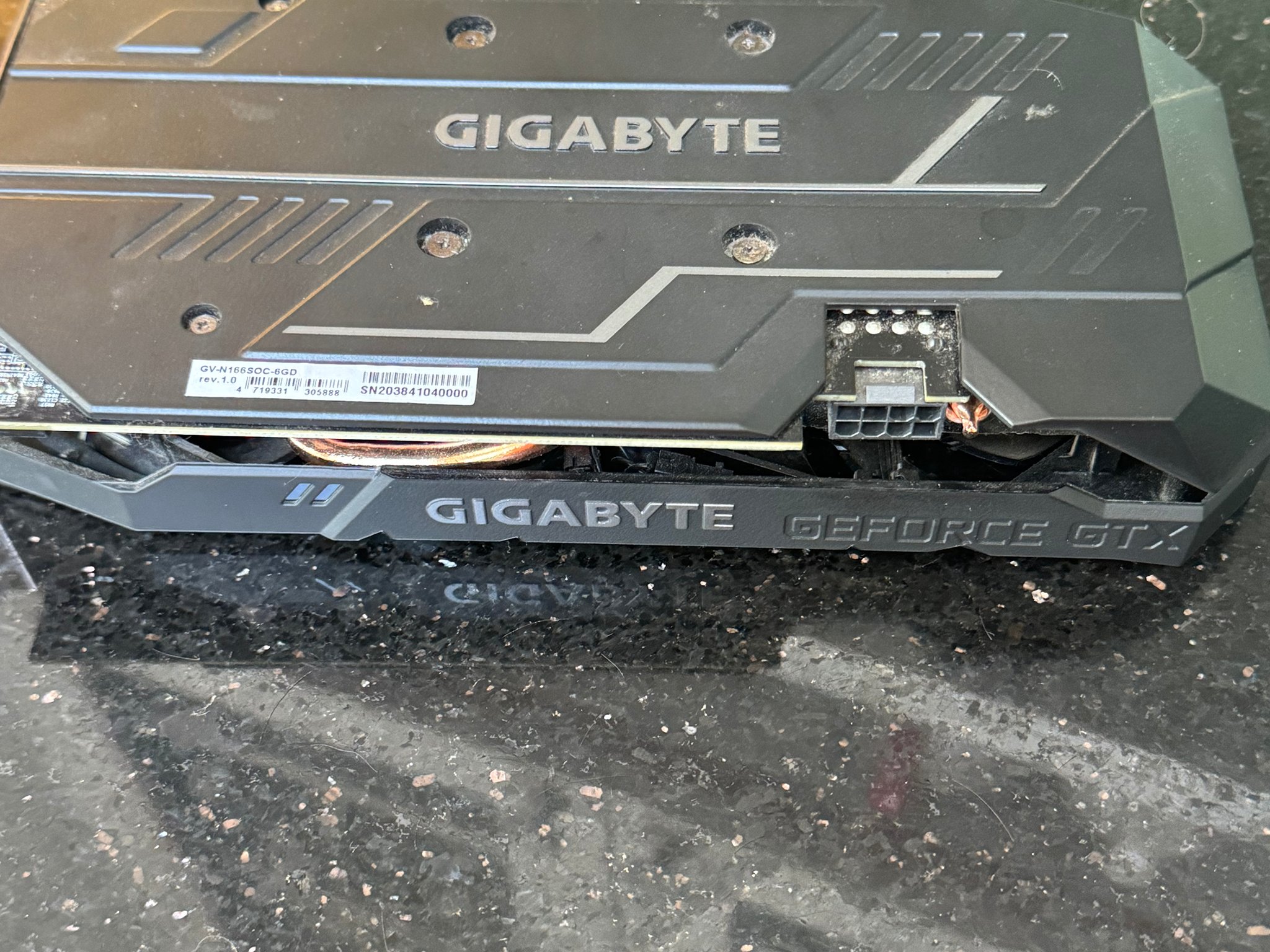 GTX 1660 SUPER 8gb (8 pin) CABLE NOT INCLUDED