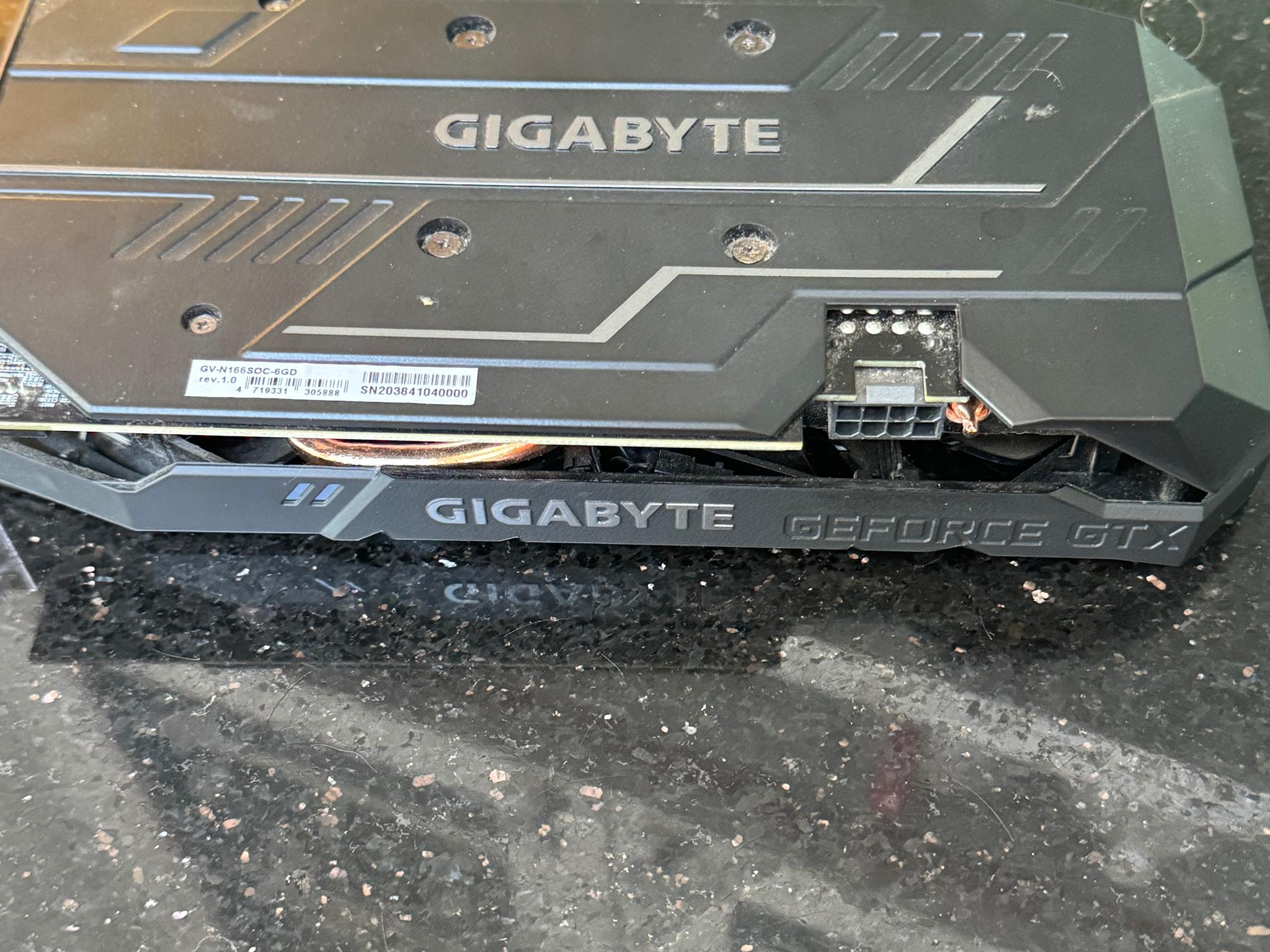 GTX 1660 SUPER 8gb (8 pin) CABLE NOT INCLUDED