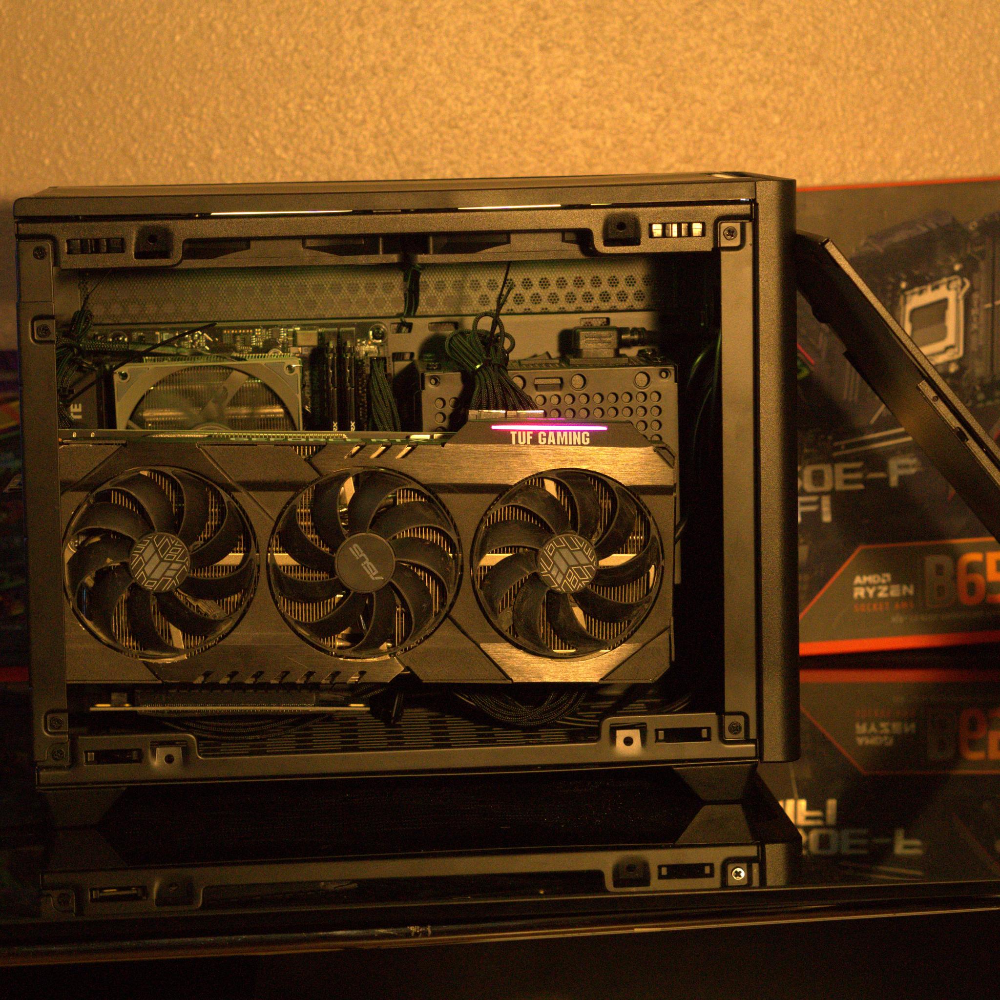 ITX/SFX Workstation gaming PC| RTX 3080| Ryzen 9 5900X| 32GB DDR4|1TB M.2|