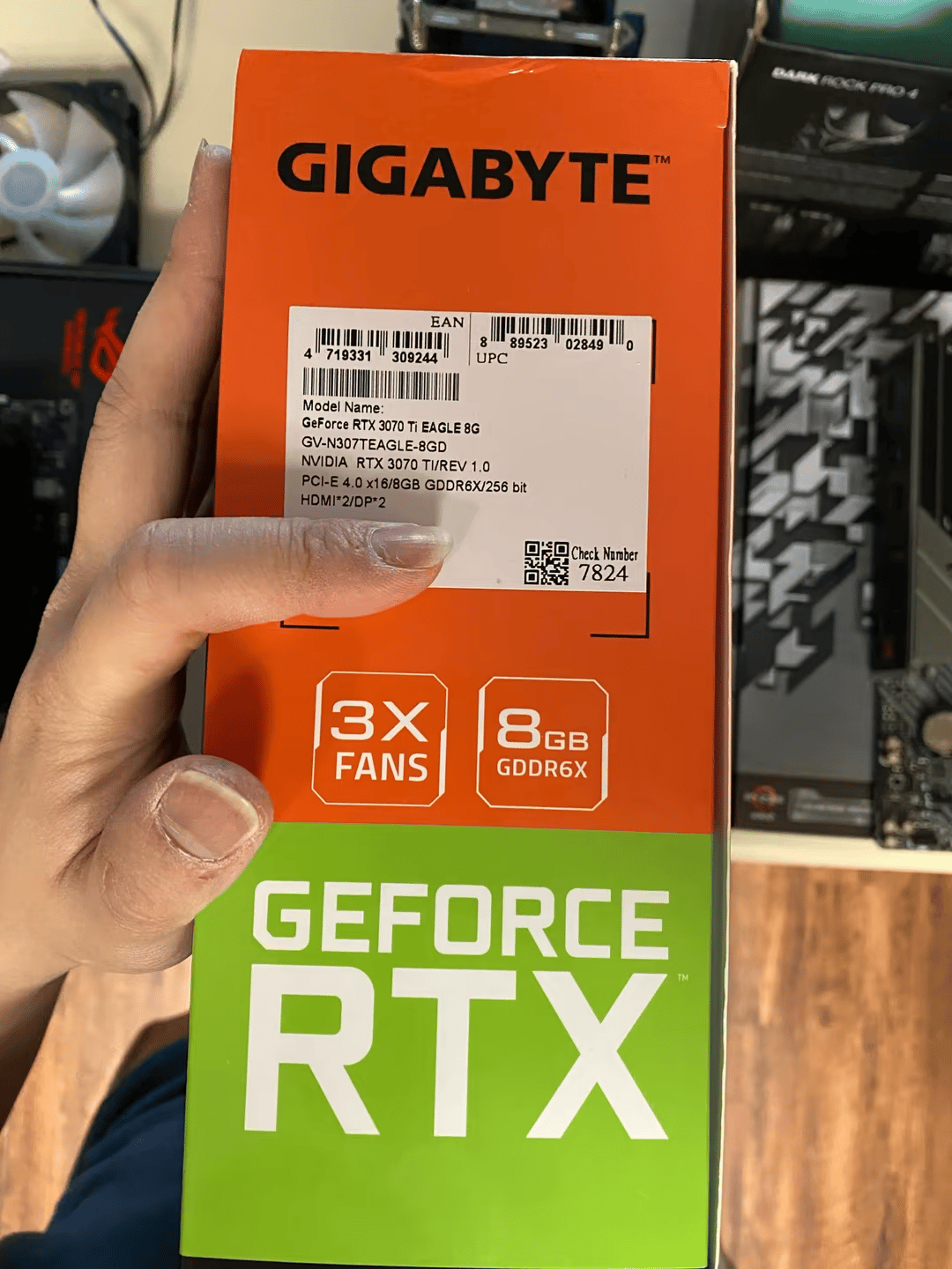 Gigabyte RTX 3070ti Eagle LHR