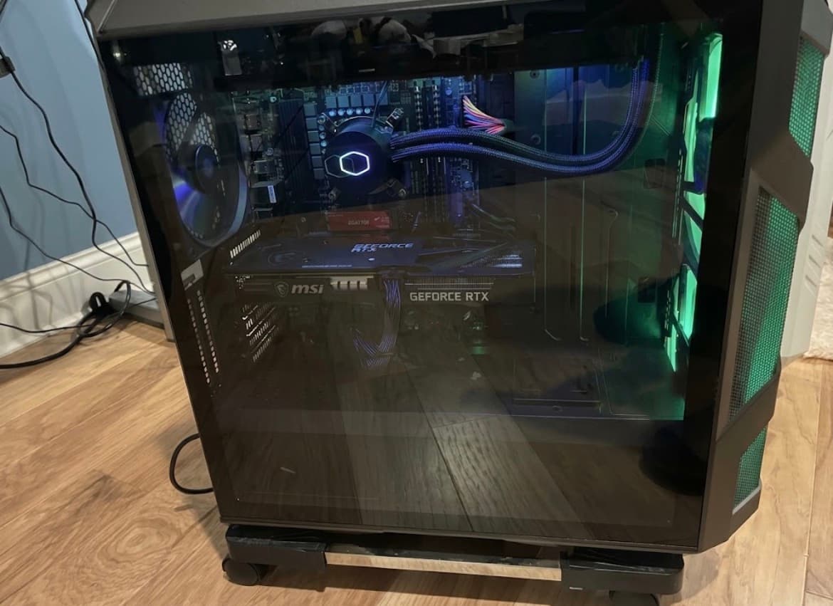 GeForce RTX 3060 Custom  PC - Core i5-12400F, 1TB NVMe SSD