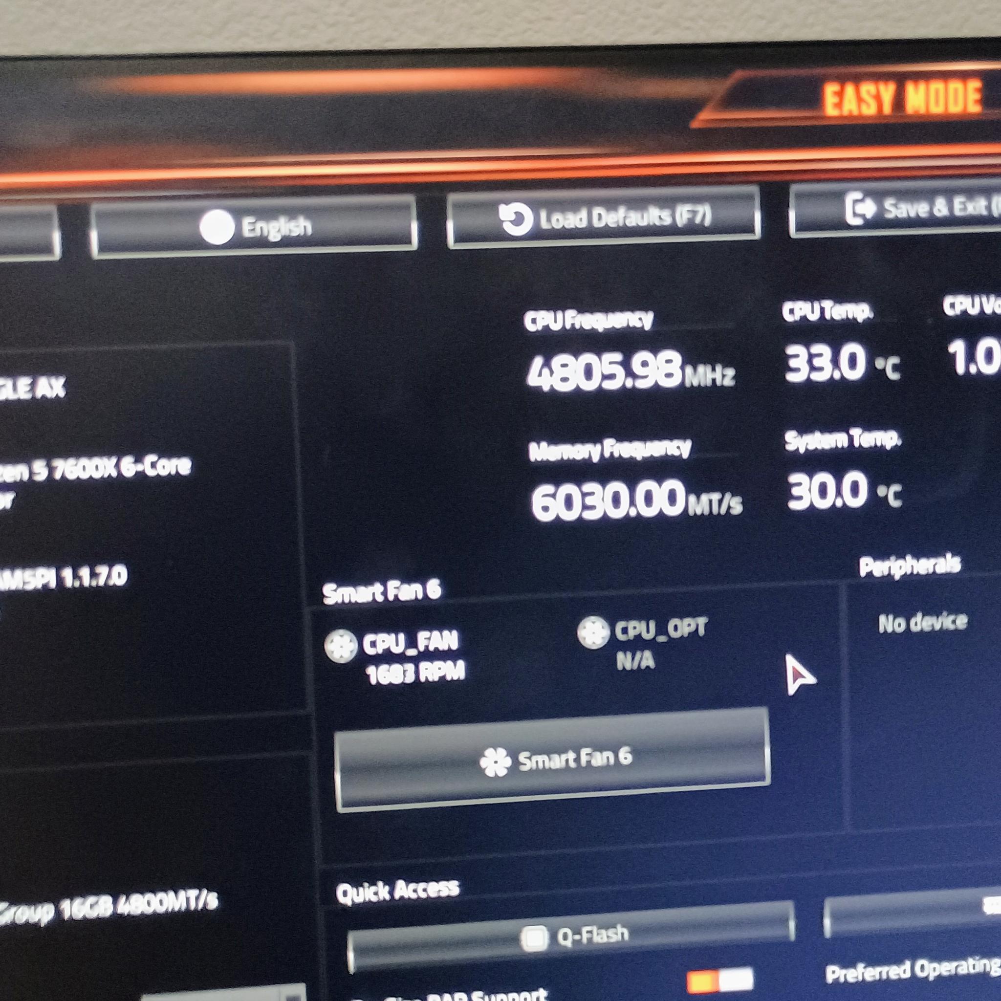 Motherboard + CPU Bundle - Ryzen 5 7600X, GigaByte B650 Eagle AX