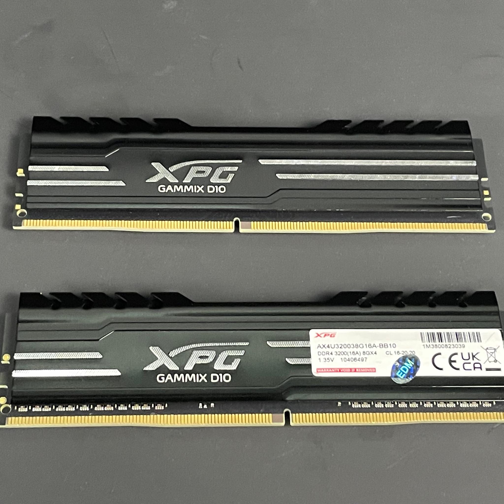 Adata XPG GAMMIX D10 16GB CL16 DDR4 2x8GB 3200MHZ RAM Kit | Free Shipping