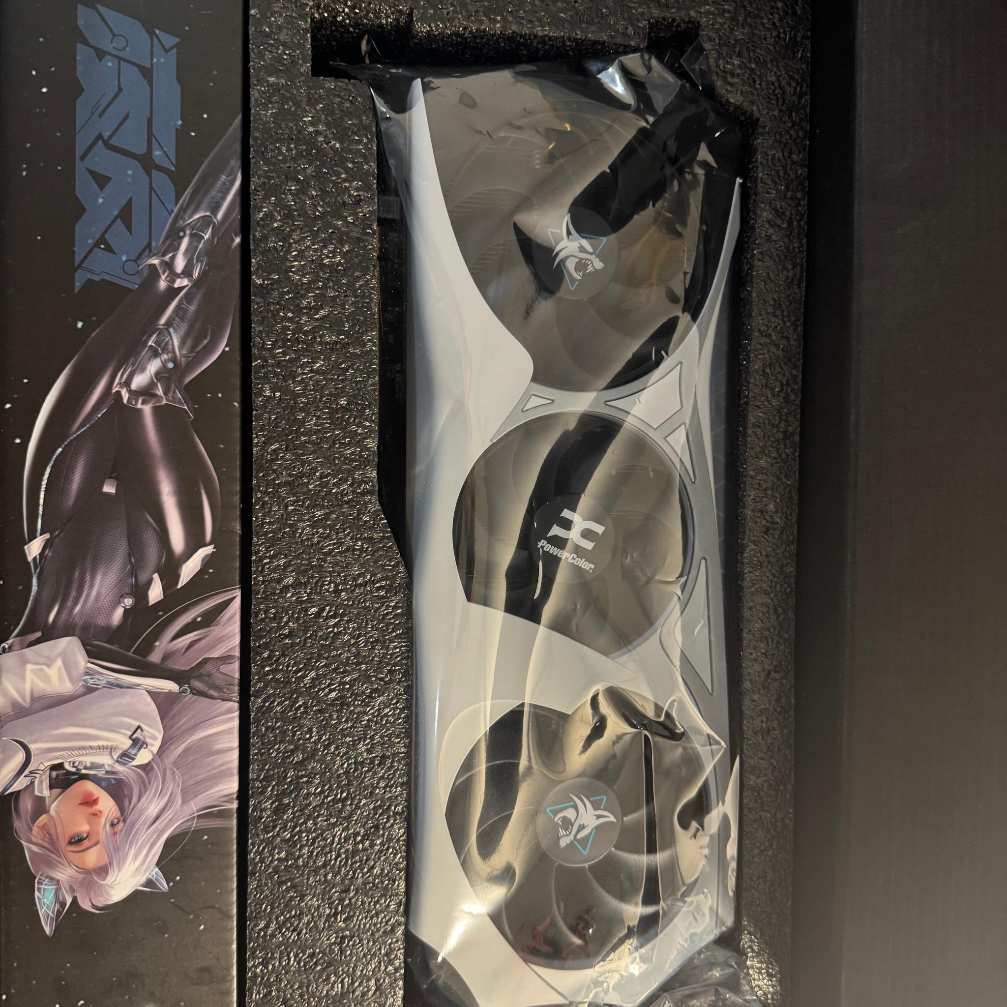 PowerColor AMD Radeon RX 9070 XT Hellhound Reva Overclocked Triple Fan 16GB GDDR6