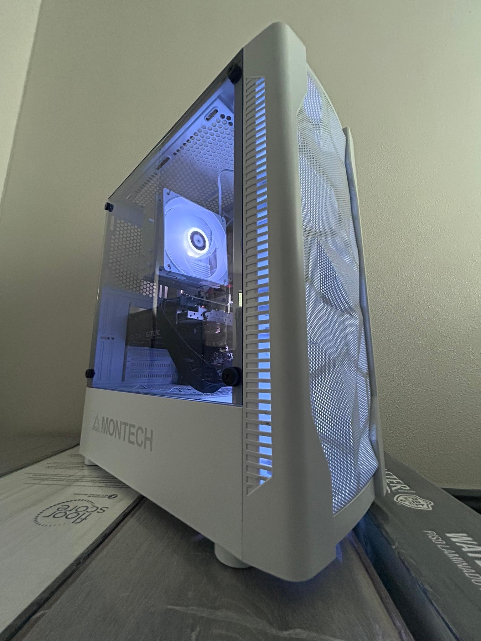 ❄️Snow|| Mid Tier Gaming PC⚔️ RTX 2060 6GB ⚔ Ryzen 2200g⚔️16GB DDR4 ⚔️1TB