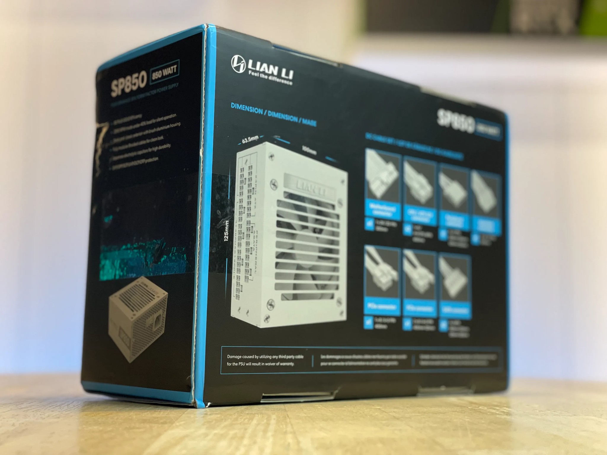 Brand New! Lian Li SP850 80+ Gold SFX White PSU