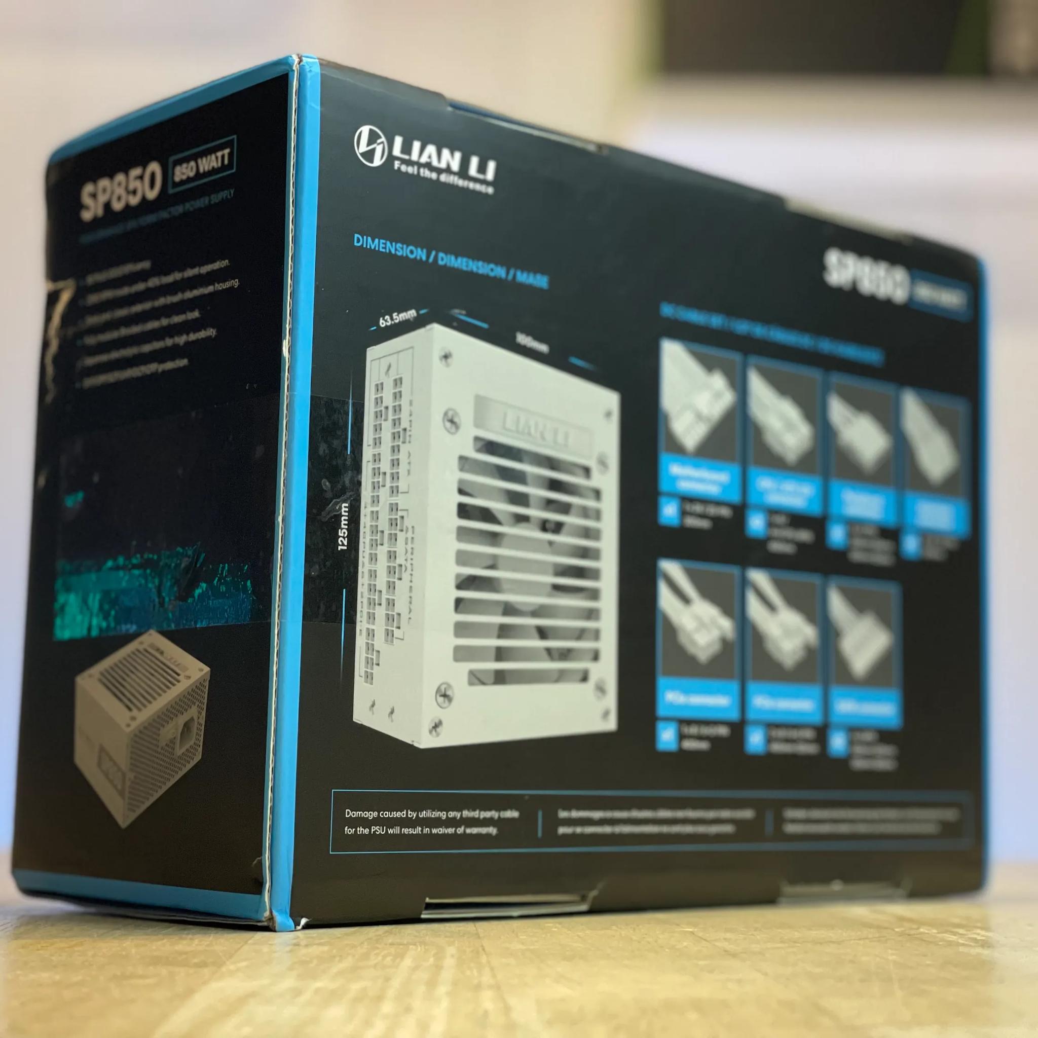 Brand New! Lian Li SP850 80+ Gold SFX White PSU
