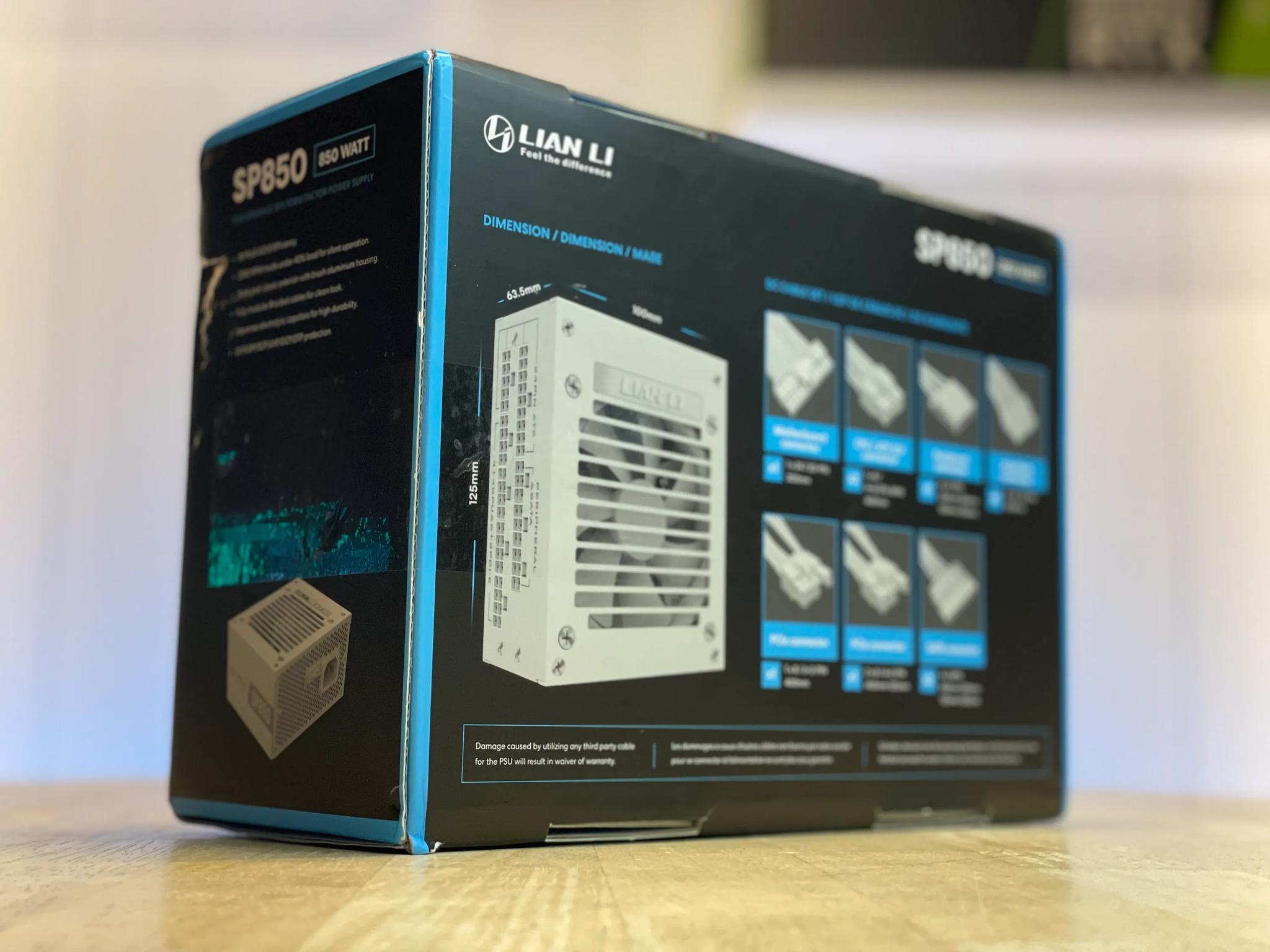 Brand New! Lian Li SP850 80+ Gold SFX White PSU