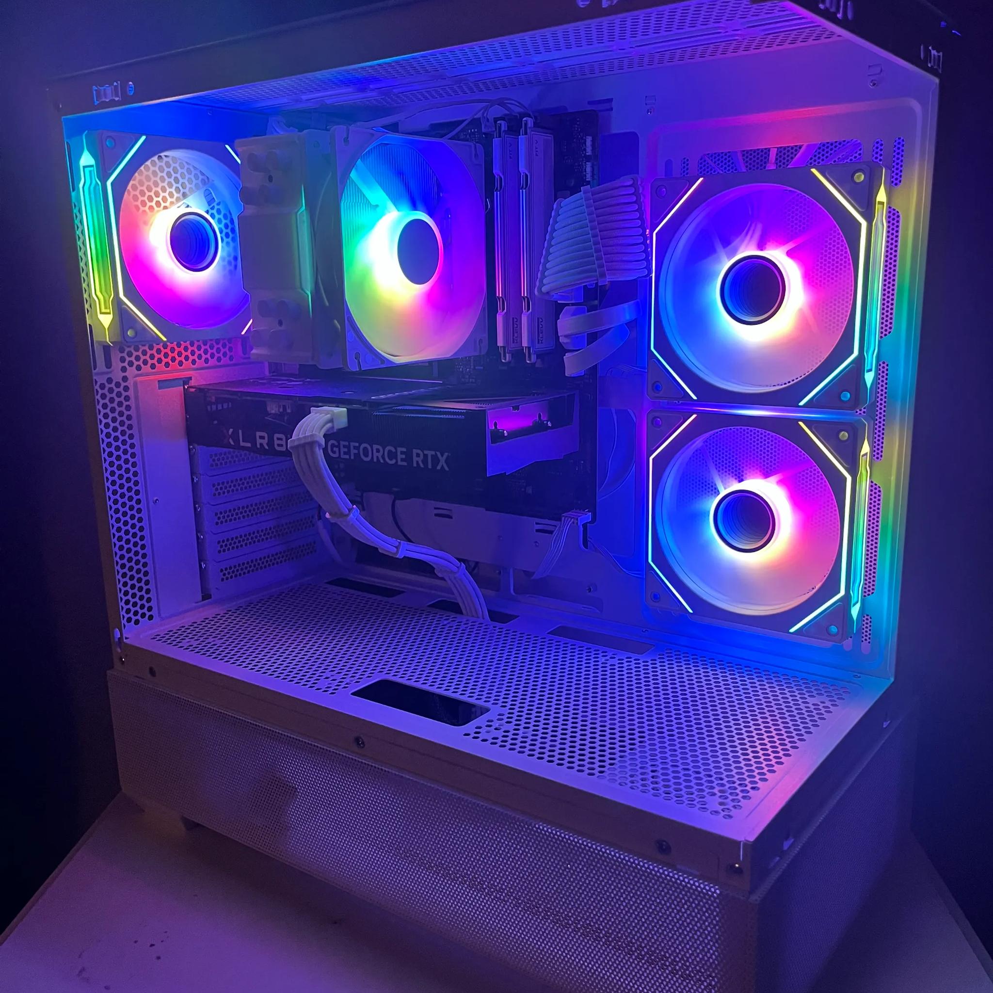 Amazing White 4060 Ti | Ryzen 5 7600x Gaming PC