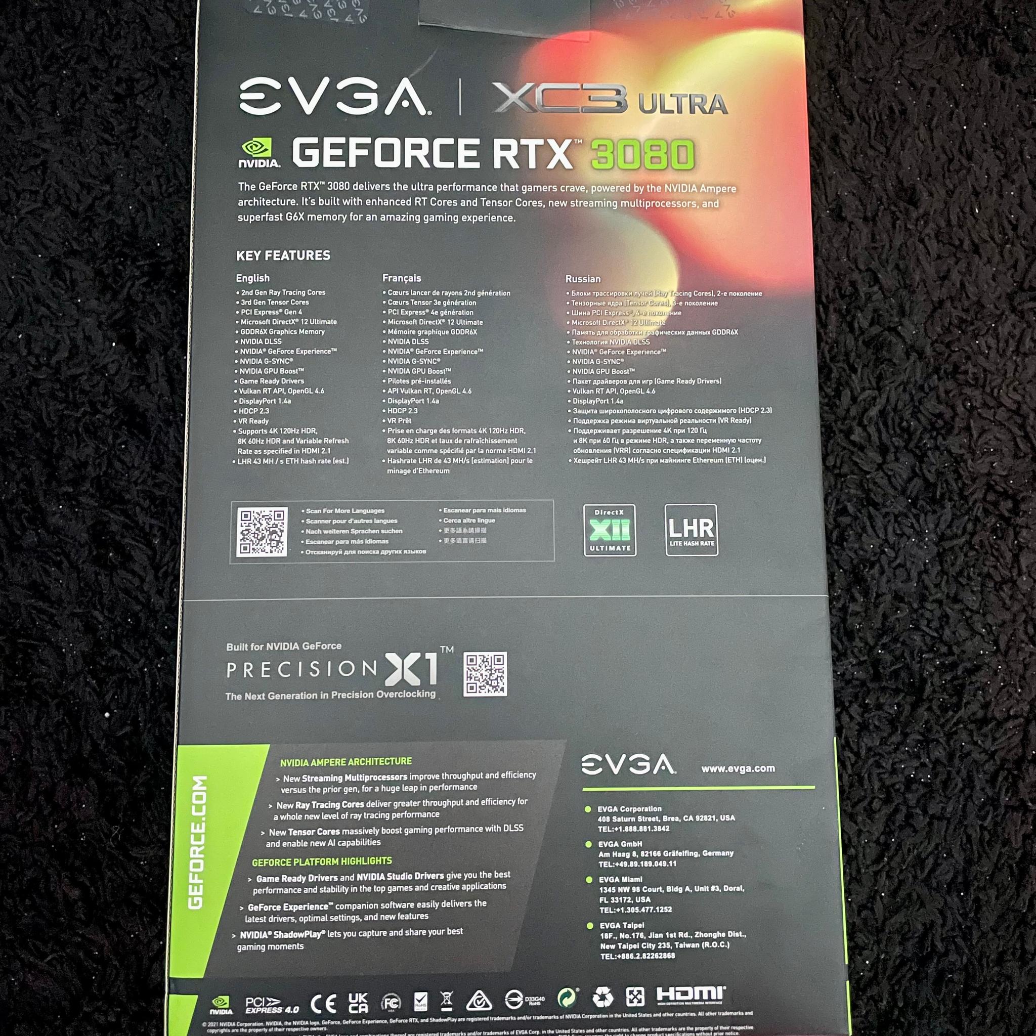 Copy of Rtx 3080 evga