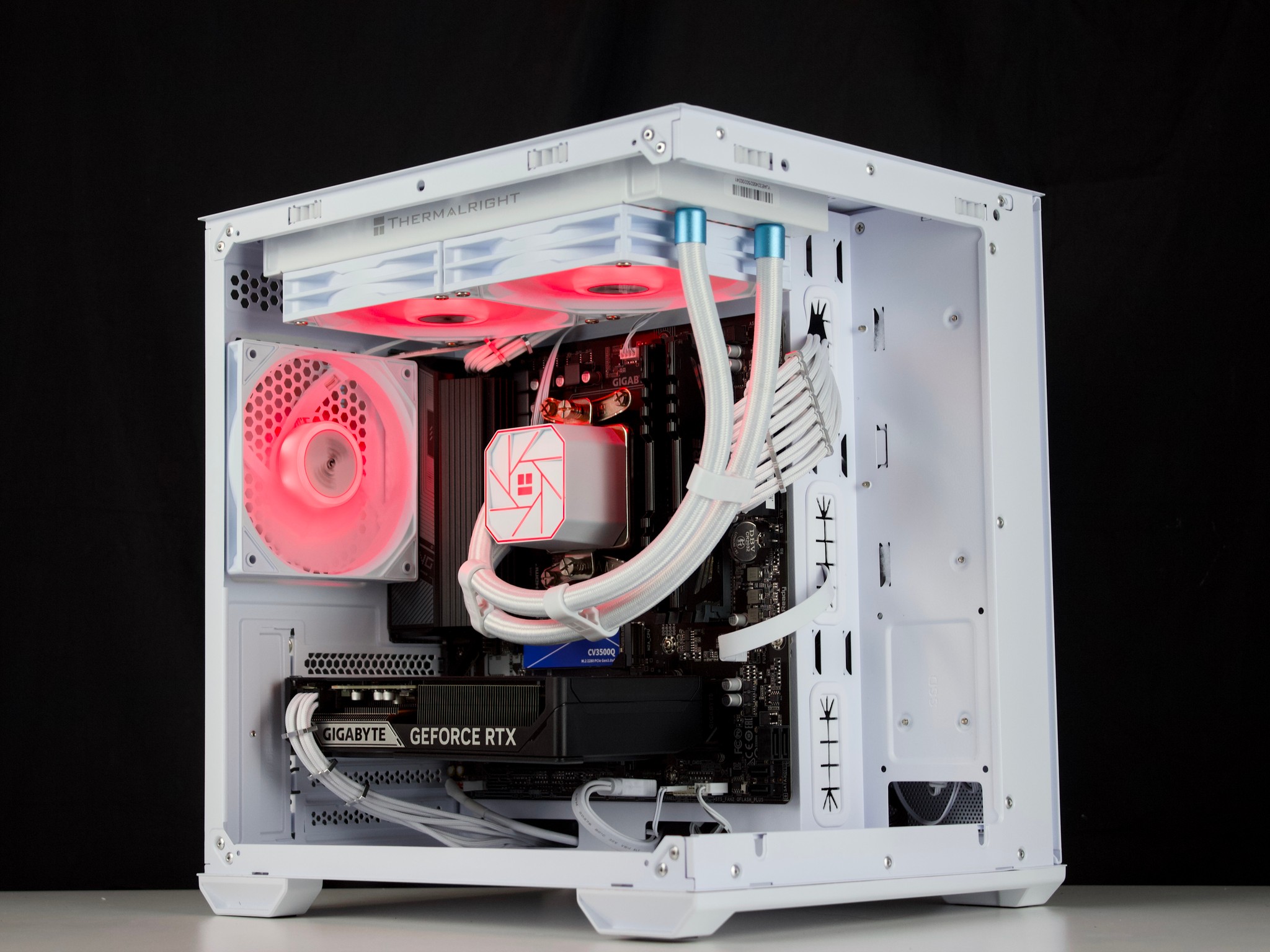 🧊❄️🧊 White Gaming PC – RTX 5060 TI, Ryzen 7 5700X, 32GB RAM, 1TB SSD - WiFi, BlueTooth 🧊❄️🧊