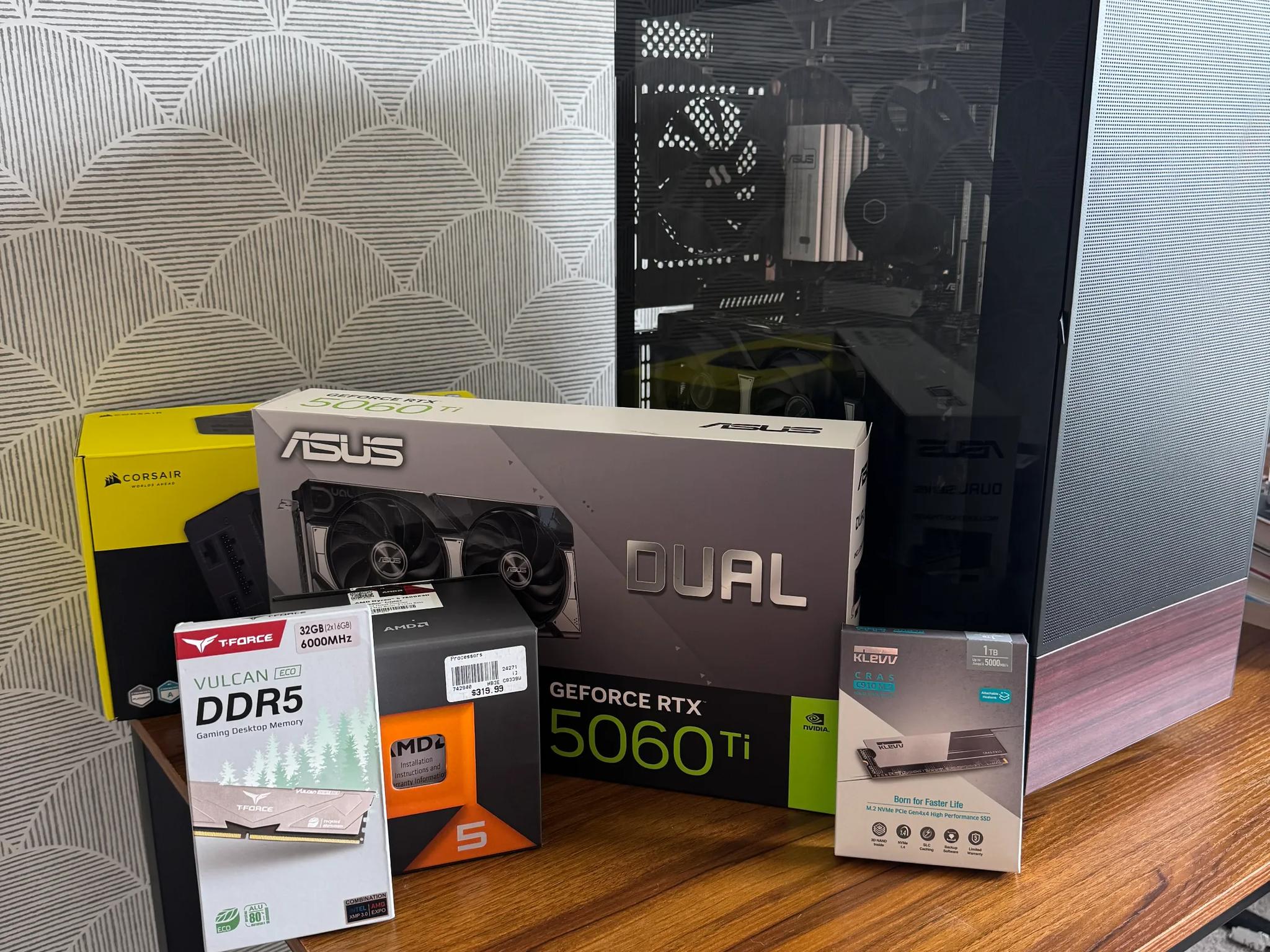 "Operator" - Nvidia 5060TI 16GB Ryzen 7600X 1TB NVME 32GB DDR5