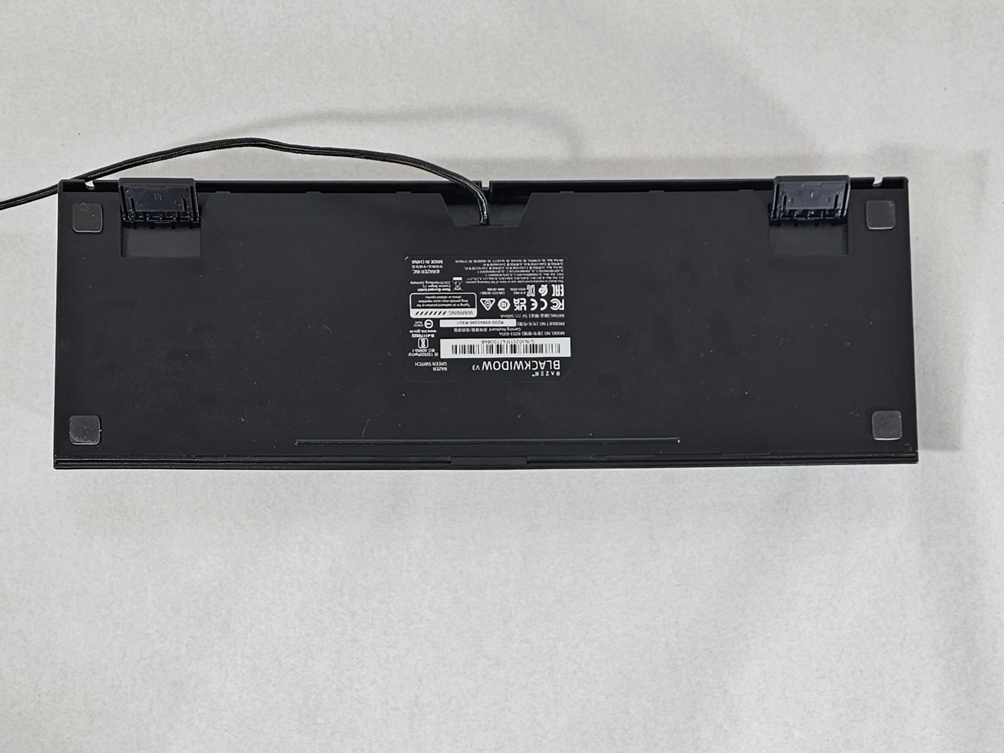 RAZER BLACKWIDOW V3 Green Switch Mechanical Gaming Keyboard