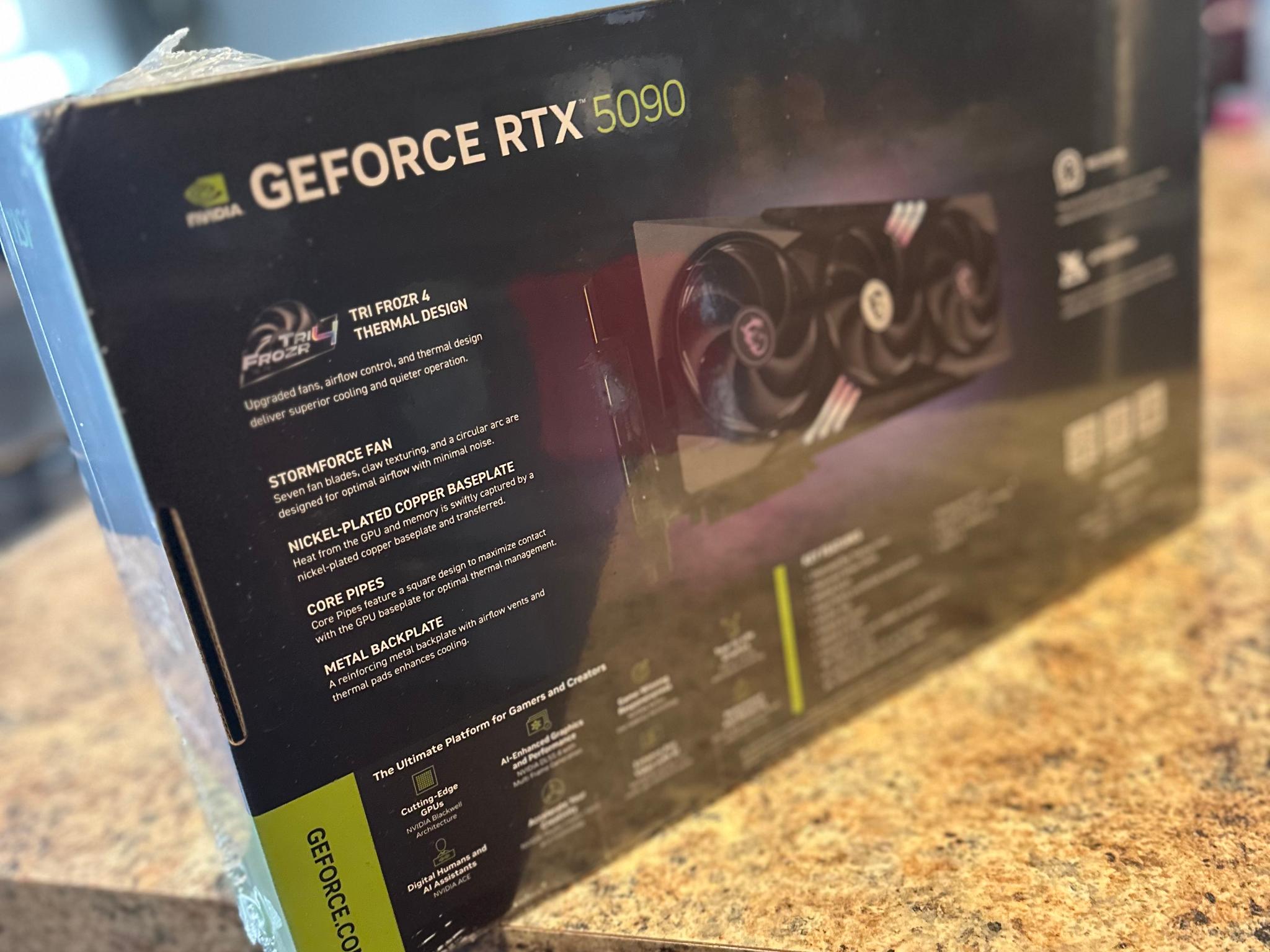 MSI GeForce RTX 5090 32G GAMING TRIO OC