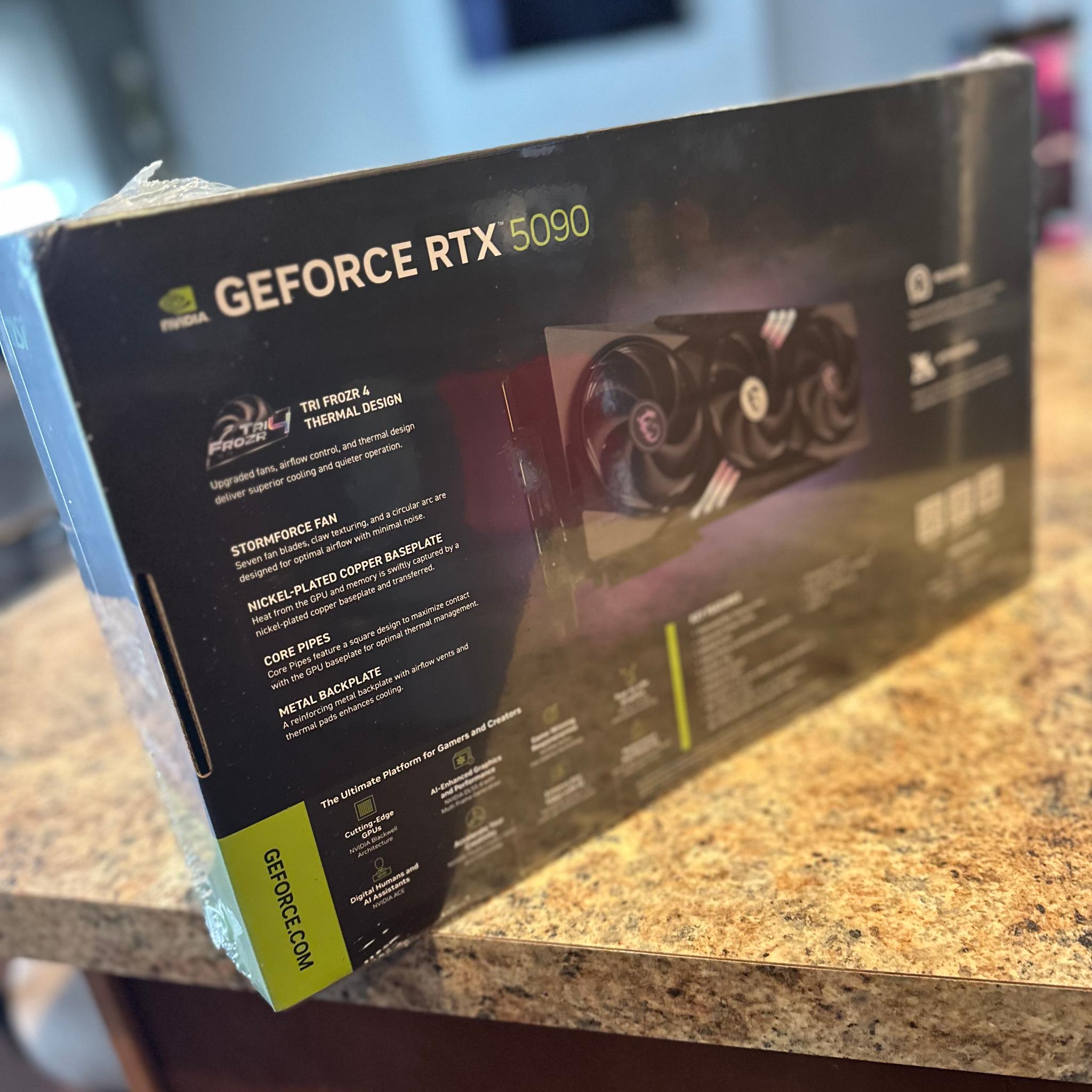 MSI GeForce RTX 5090 32G GAMING TRIO OC