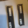 Hyper x kingston fury  black x2 16g (32g)