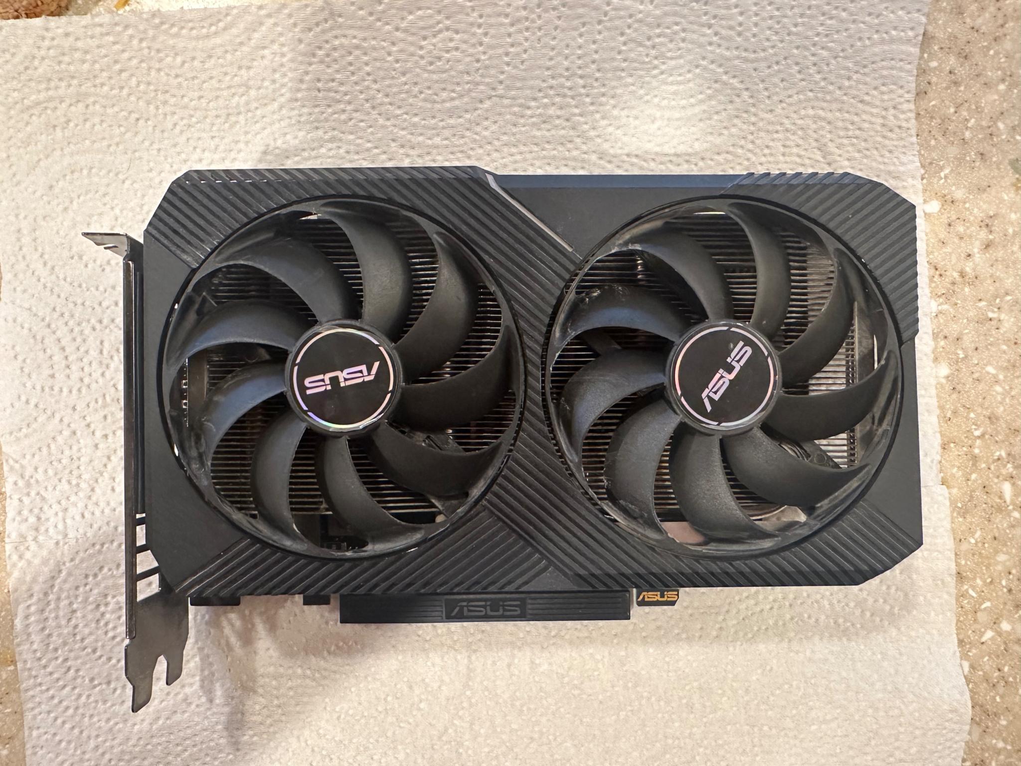 Used ASUS Dual OC RTX 3060 (12gb)