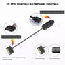 TEUCER LC-S50R ARGB 5V 3PIN to SATA Interface Light Controller for PC Case Fan