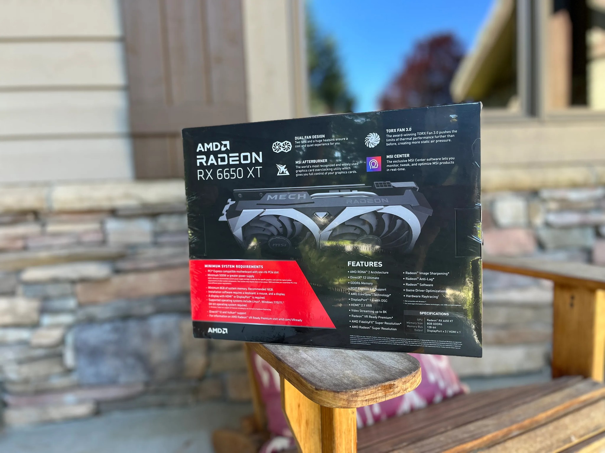 AMD Radeon RX 6650xt 8gb