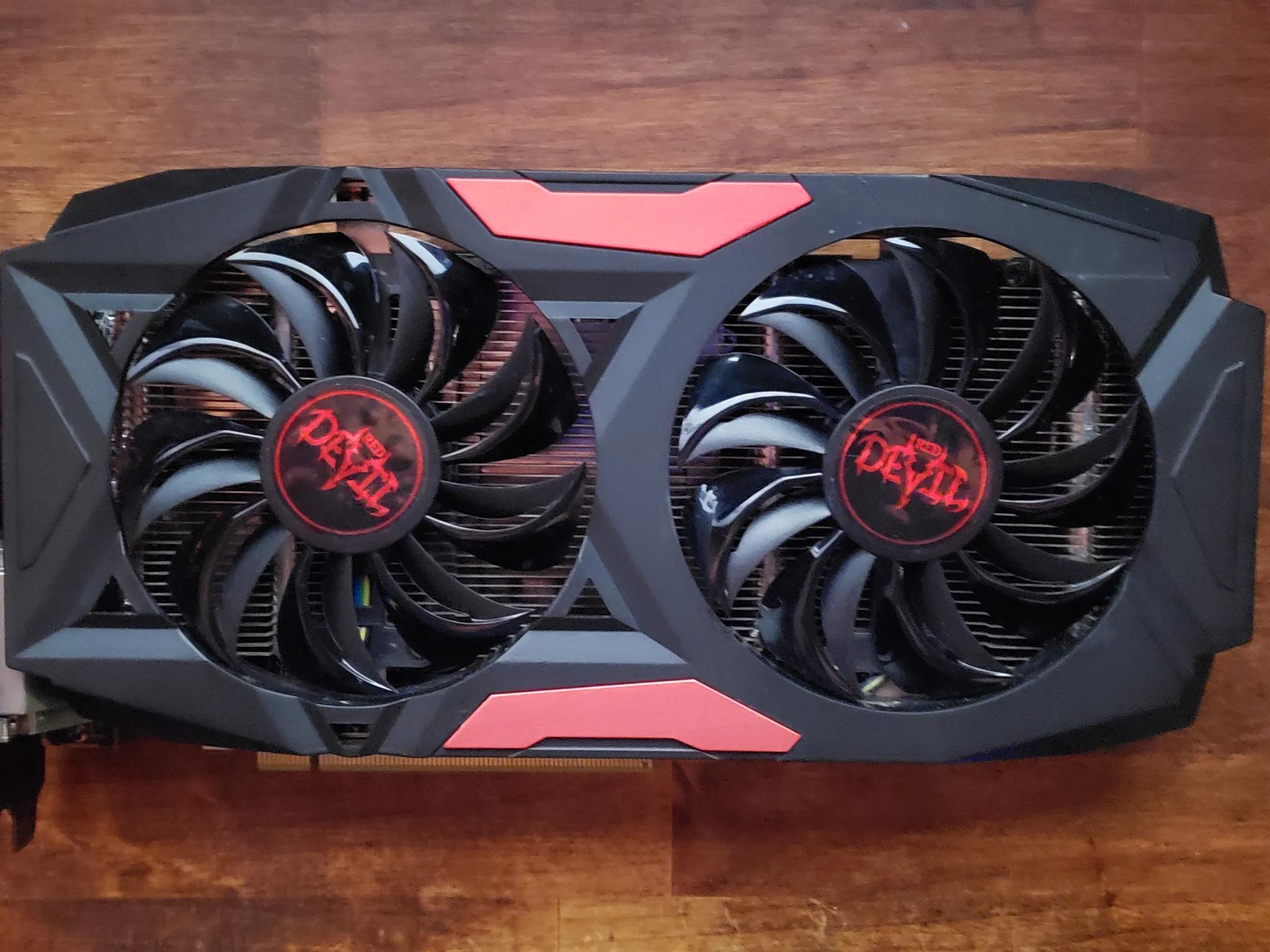Powercolor RX 580 8gb graphics card *Read*