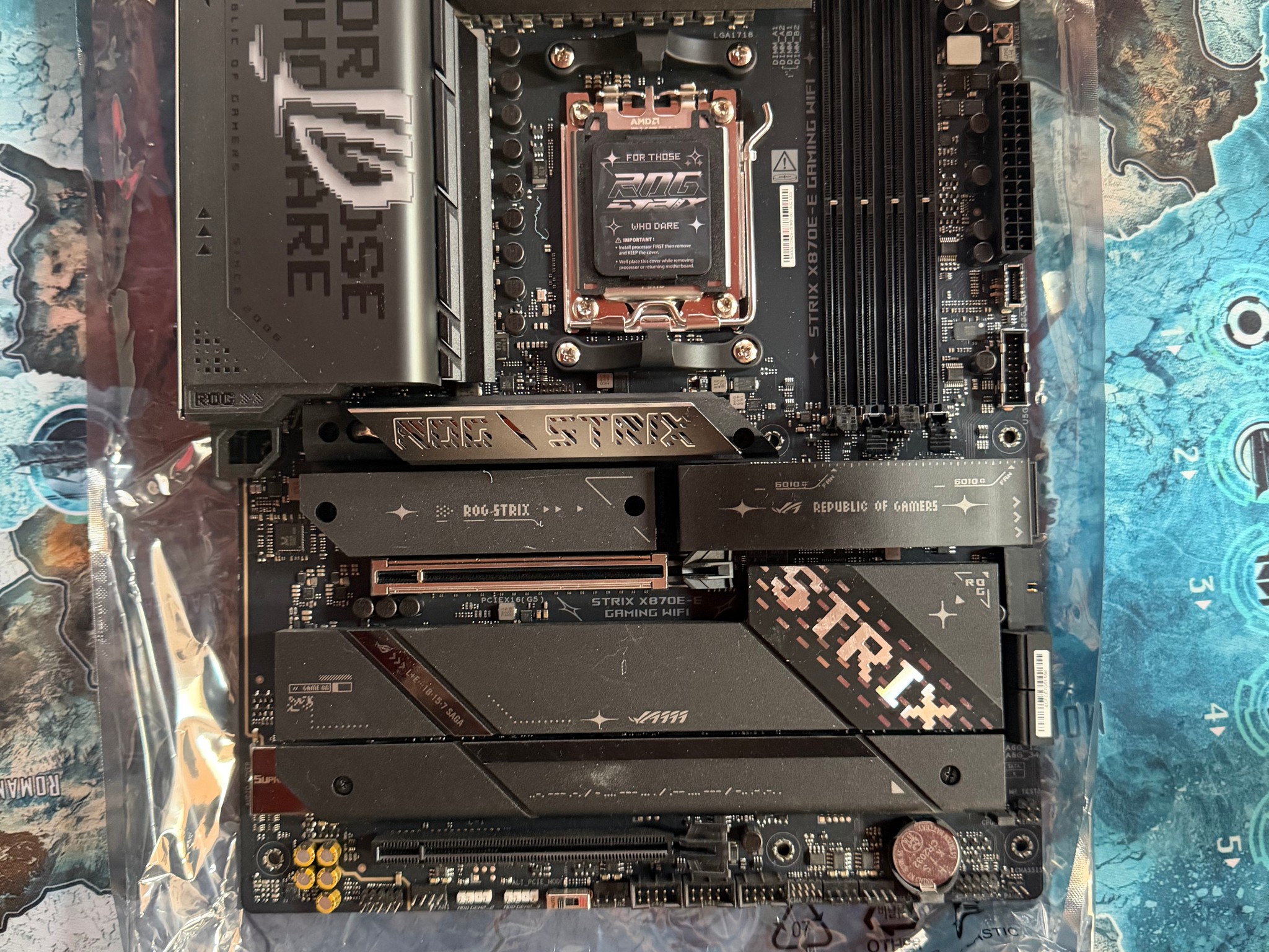 ASUS Rog Strix X870E-E Gaming WiFi motherboard