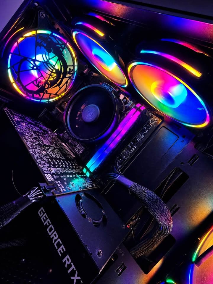 Gaming Pc High Performance / RTX 2070 / Ryzen 5 3600/ Ready to Plug and Play