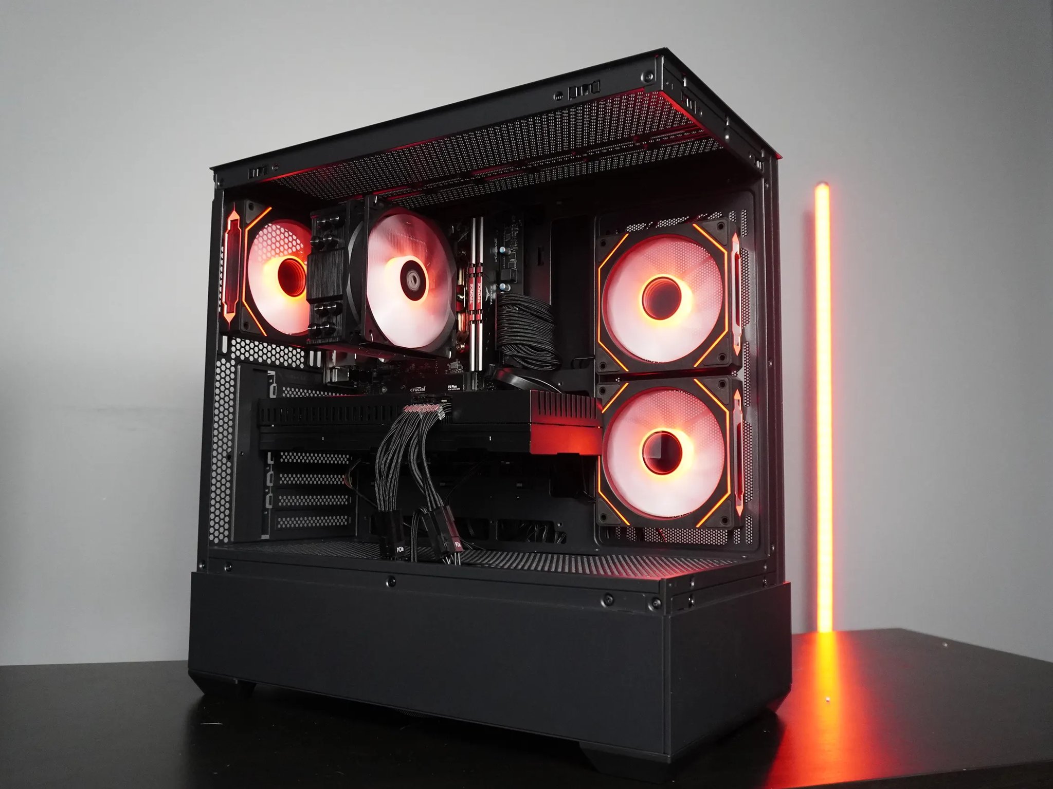 🖤Stealth🖤 1440p/1080p Value for 💲 PC |  🧡RX 5700XT 🧡Ryzen 5 5600 | 16GB RAM 💪| 1TB NVME 🔥