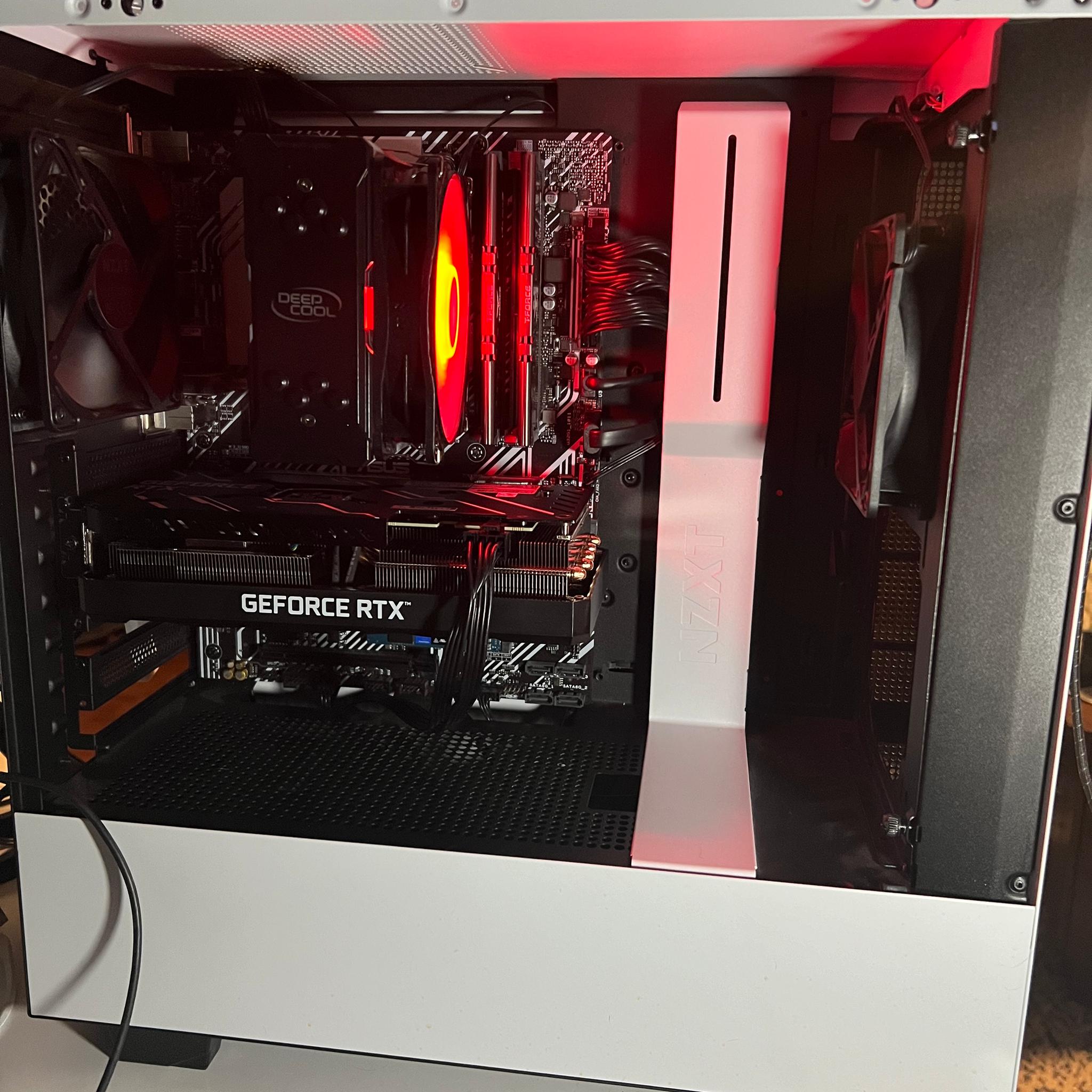 Nzxt PreBuild  I5-10400f RTX 3060ti  1tb M.2 ssd   About 10 months left of Warranty