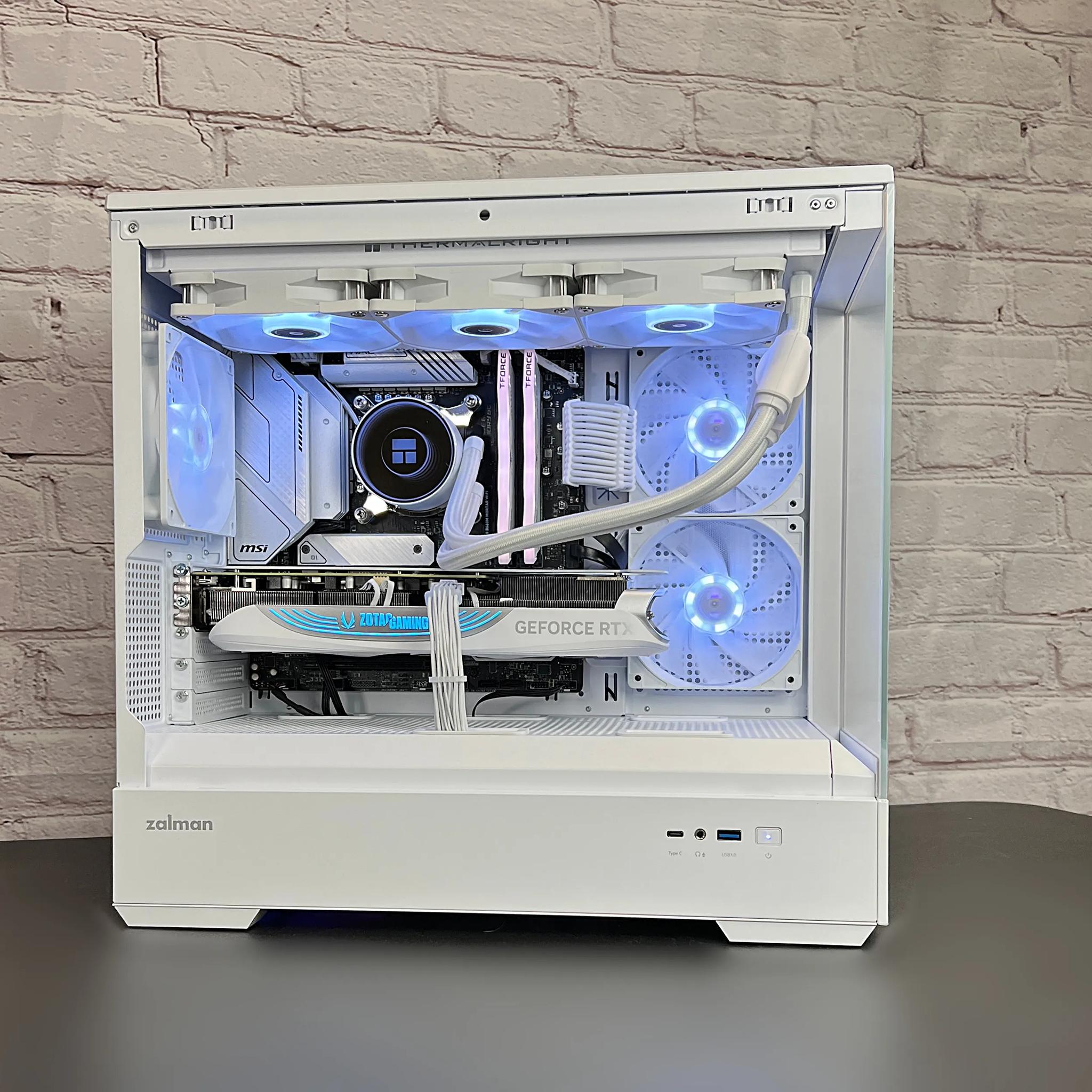 Intel i7 13700KF RTX 4070 TI 32GB DDR5 RAM 2TB M.2 WIFI 6E/Bluetooth Win 11 Pro Gaming PC