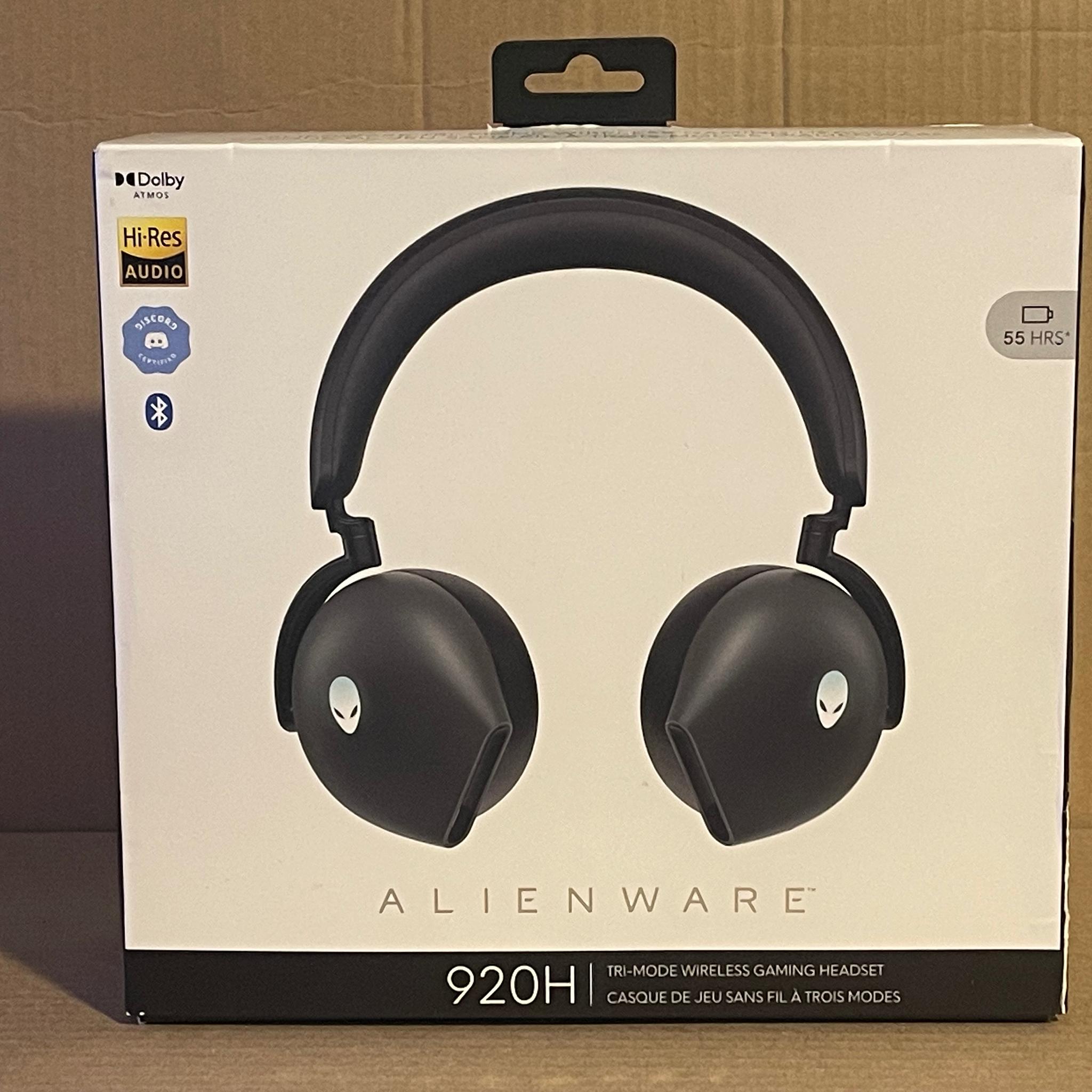 Alienware 920H Wireless Gaming Headset - Dark Side of the Moon
