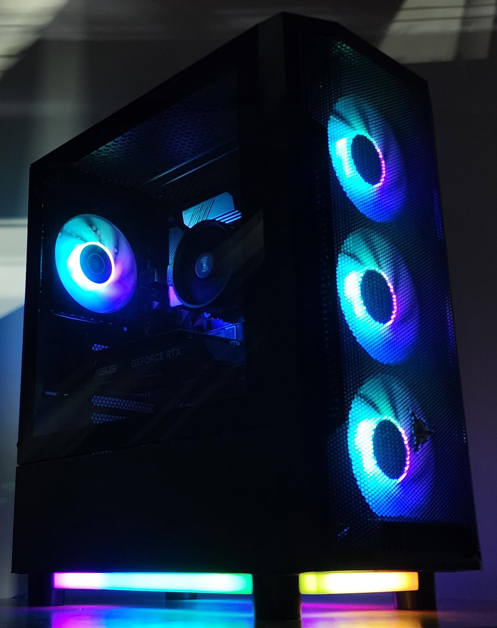 Gaming PC Ryzen 3 4100 16GB RAM 512GB SSD RTX 3050 6GB Windows 11 Computer