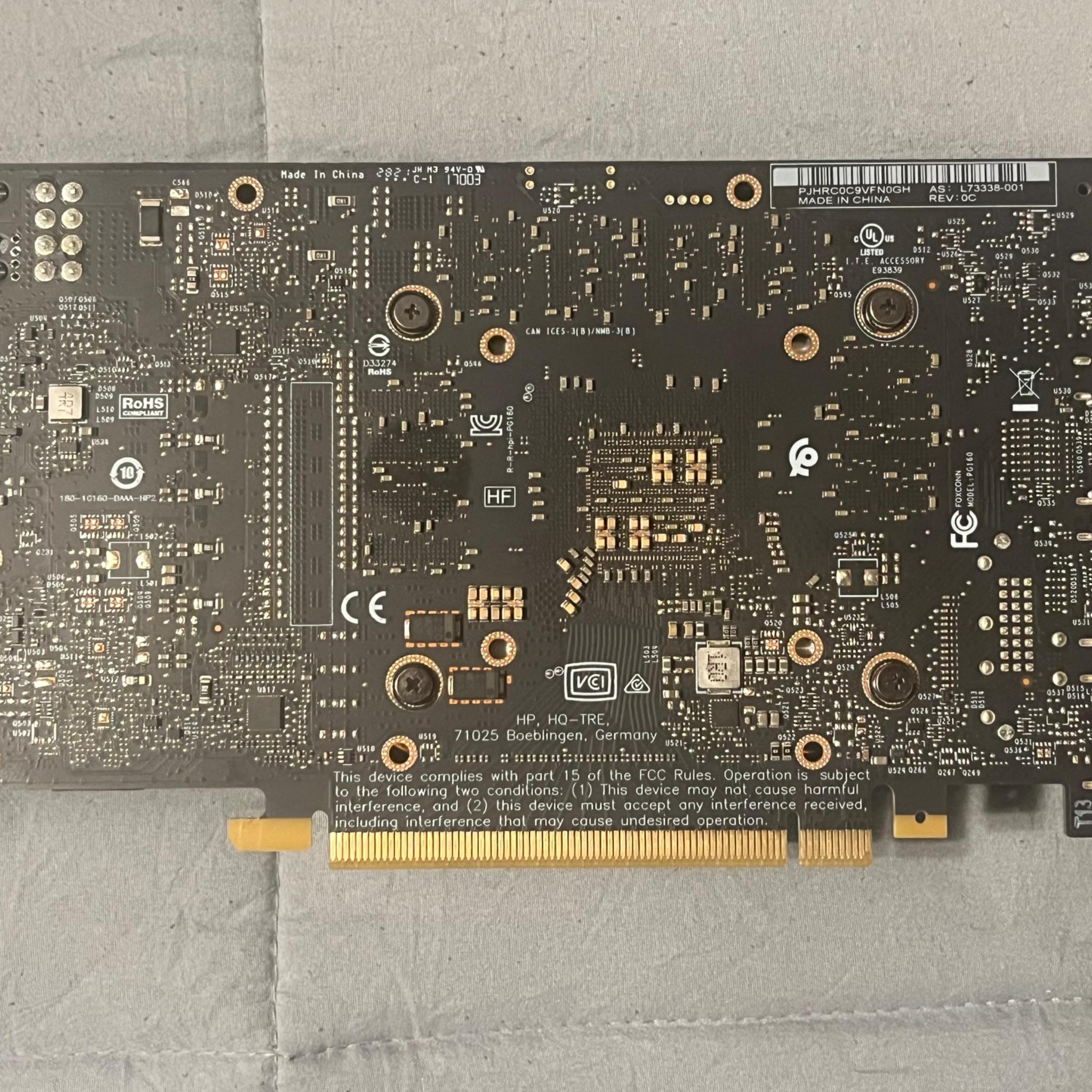 HP Nvidia 2060 Super 8GB