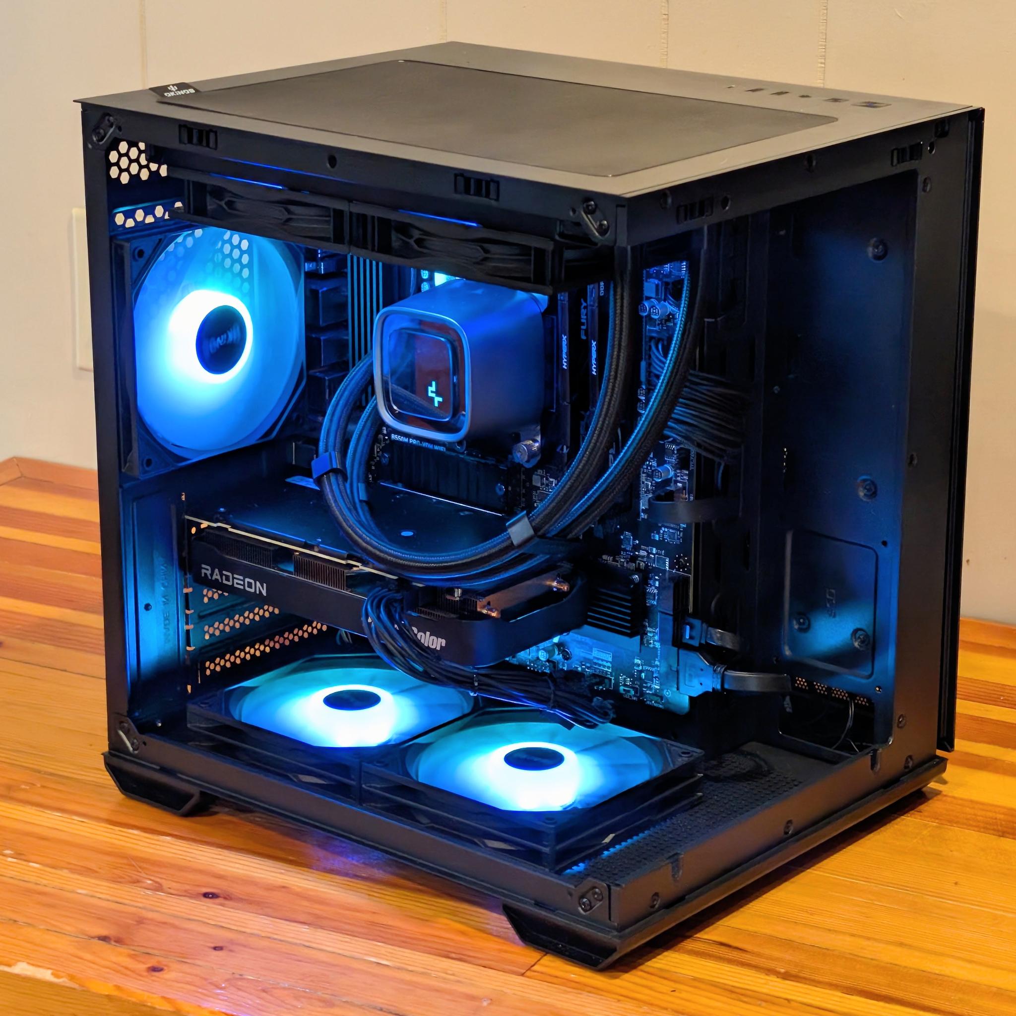 ⚡ Ryzen 5 5600X + RX 9060 XT 16GB | Compact 1440p Gaming PC