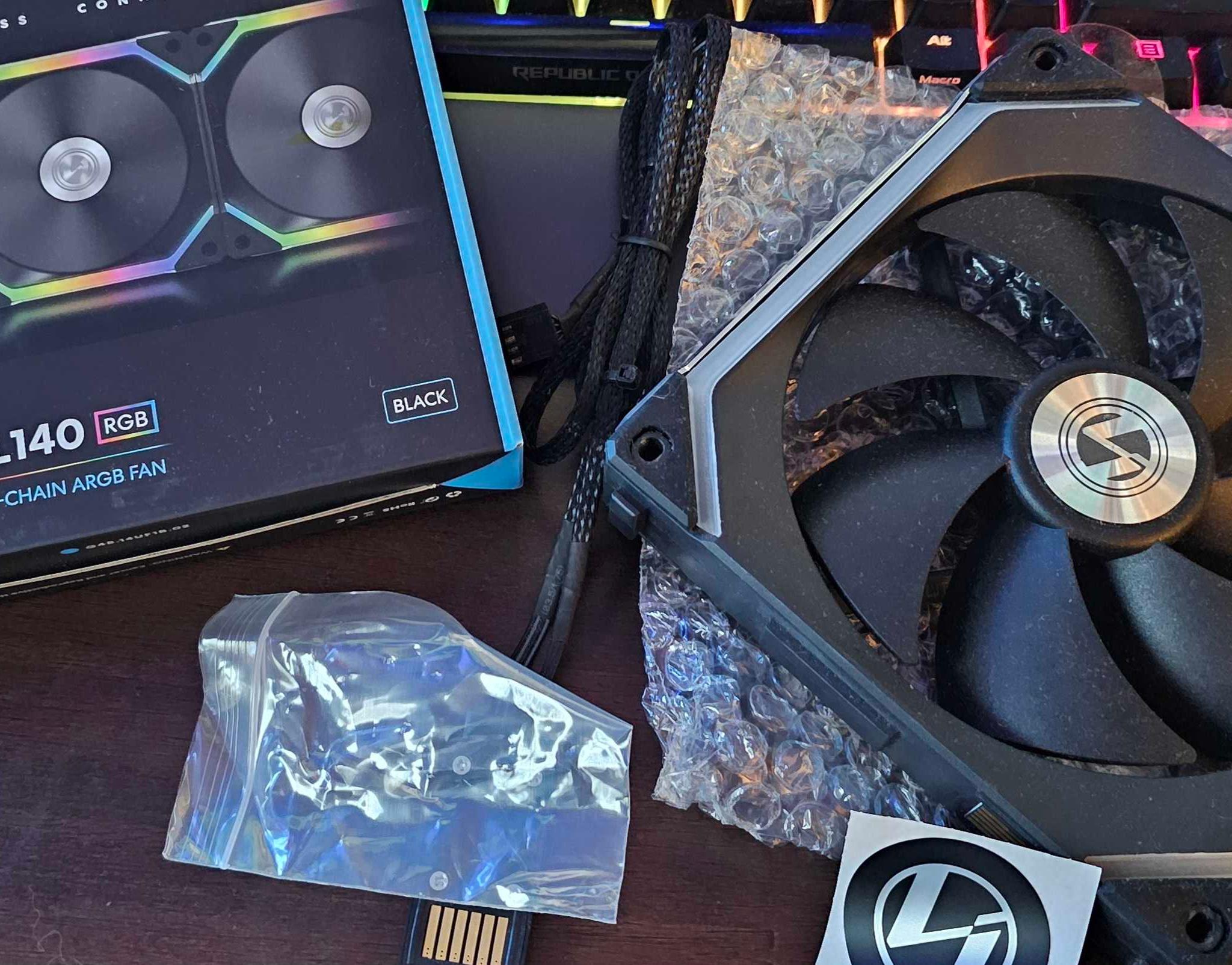 Lian-Li SL140 Unifan Black, single