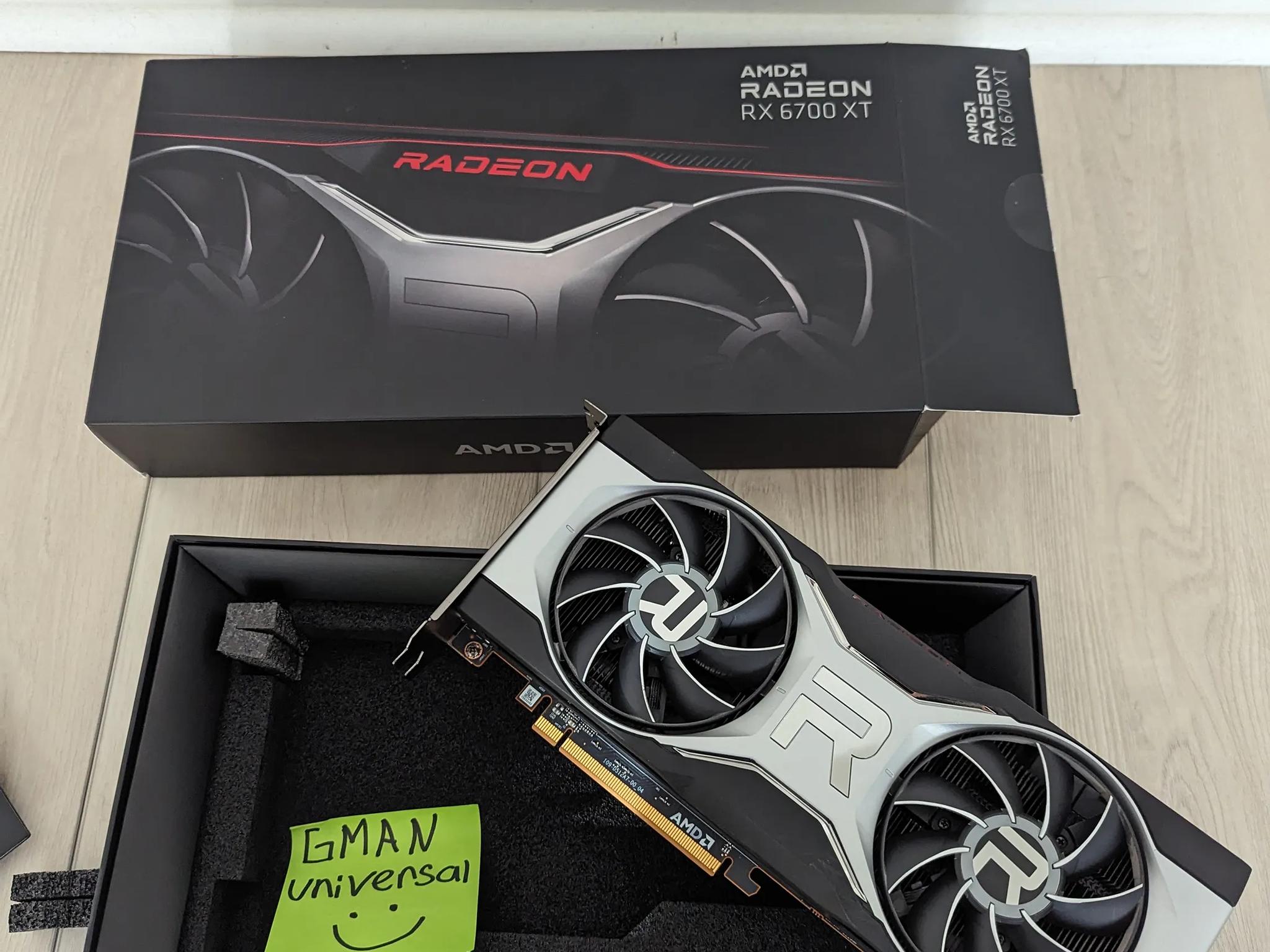 AMD Radeon RX 6700 XT Graphics Card