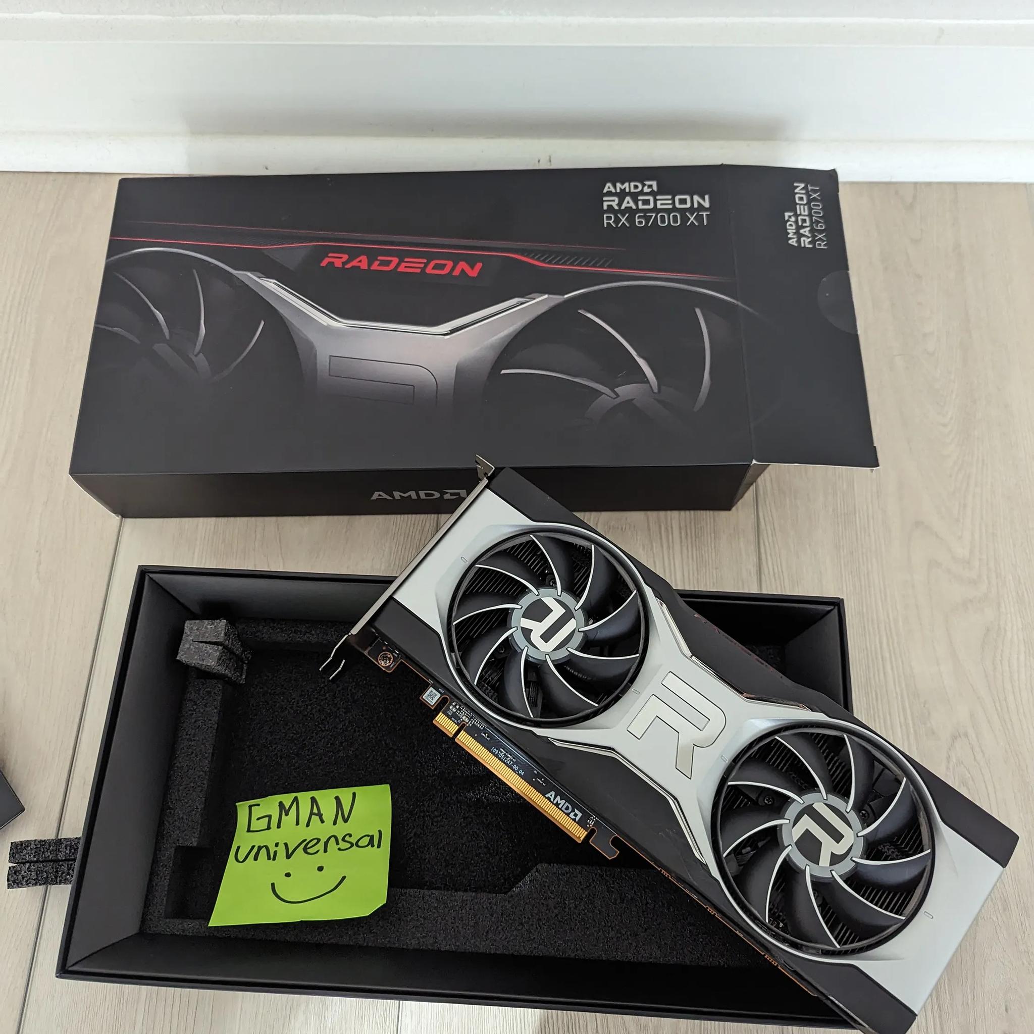 AMD Radeon RX 6700 XT Graphics Card