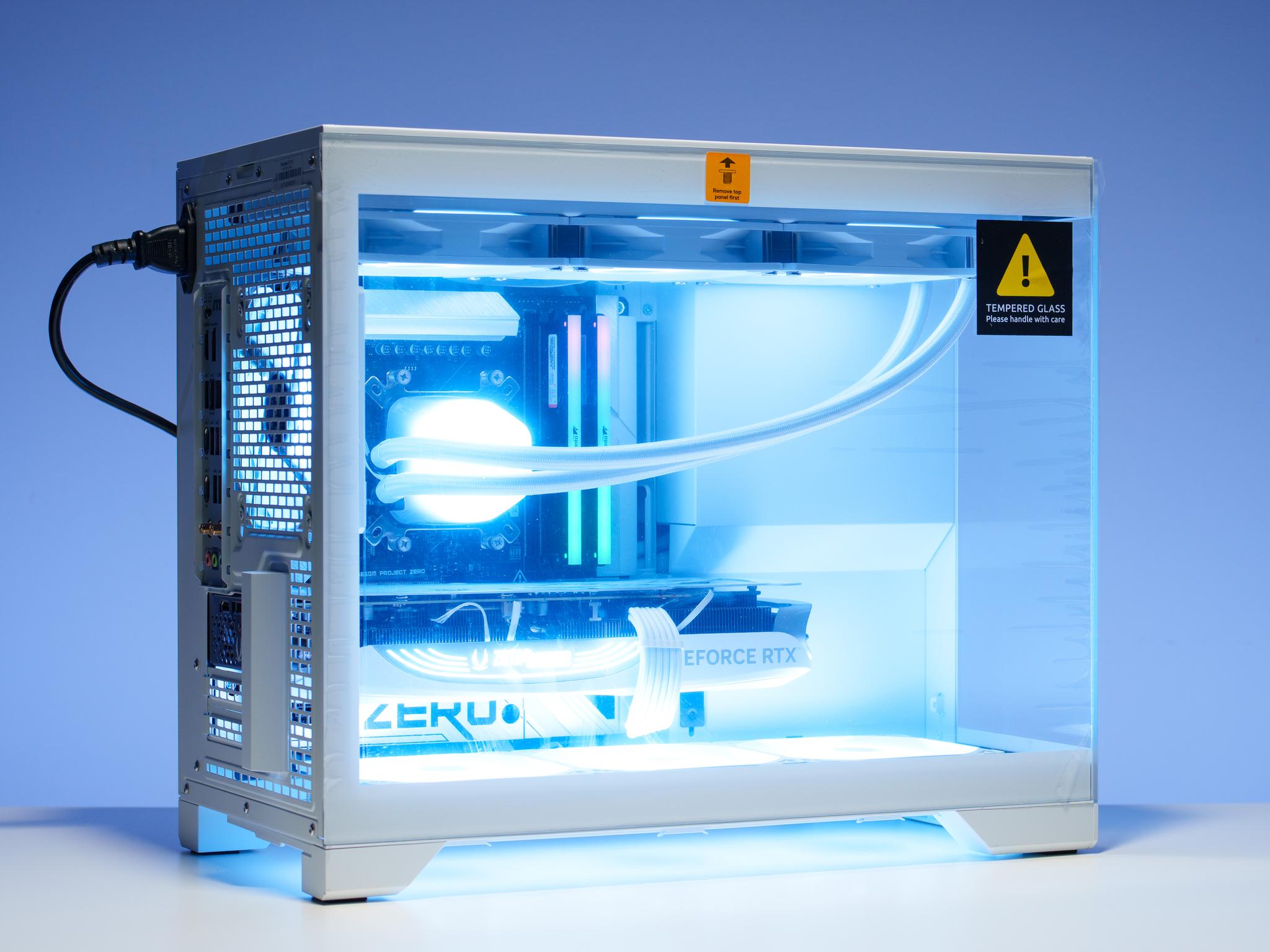 White Gaming PC | Ryzen 7600X3D + RTX 4070 Ti Super | 32GB DDR5 | 2TB m.2 drive