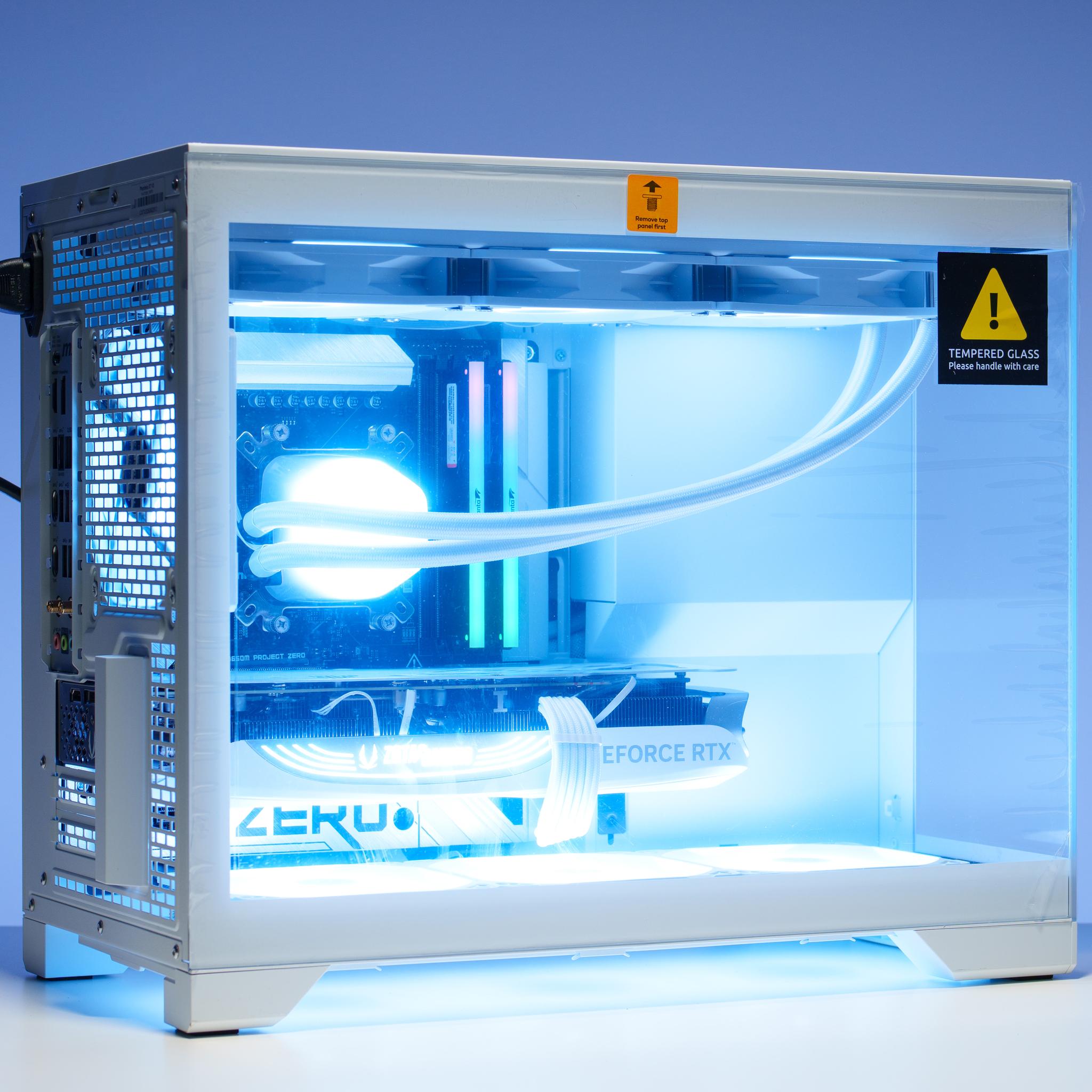 White Gaming PC | Ryzen 7600X3D | RTX 4070 Ti Super | 32GB DDR5 | 2TB m.2 drive