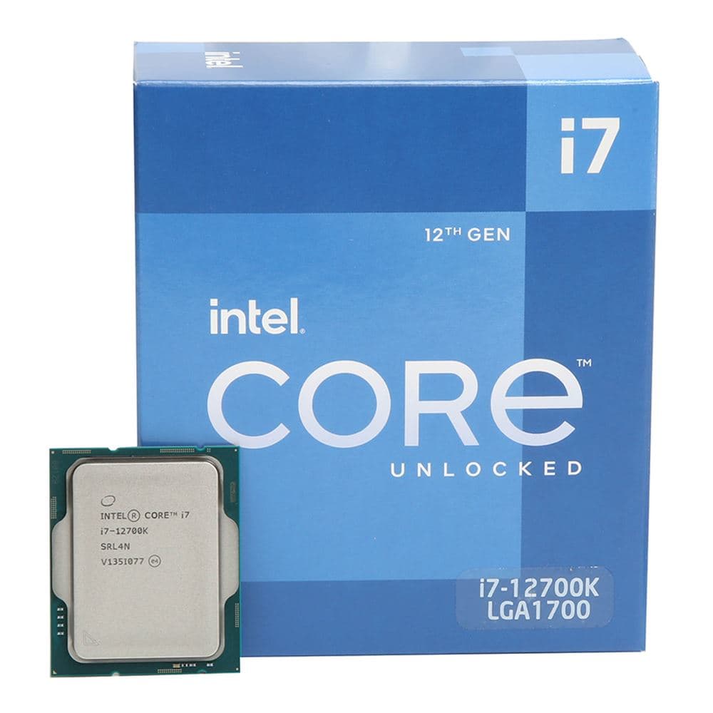 Intel Core i7-12700K Alder Lake 3.6GHz Twelve-Core LGA 1700 Boxed Processor