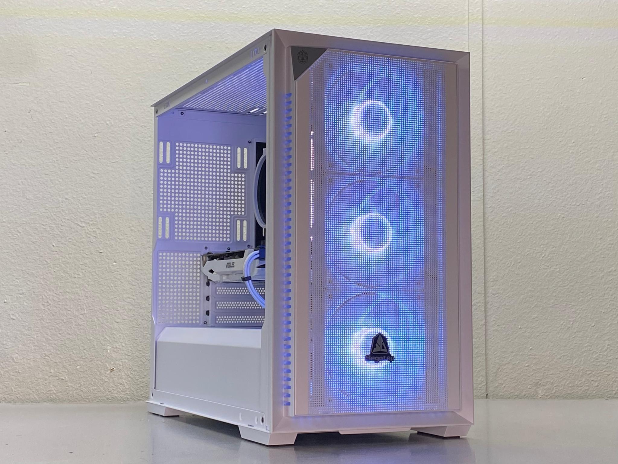 White ARGB Gaming PC | Ryzen 5 | GTX 1060 |