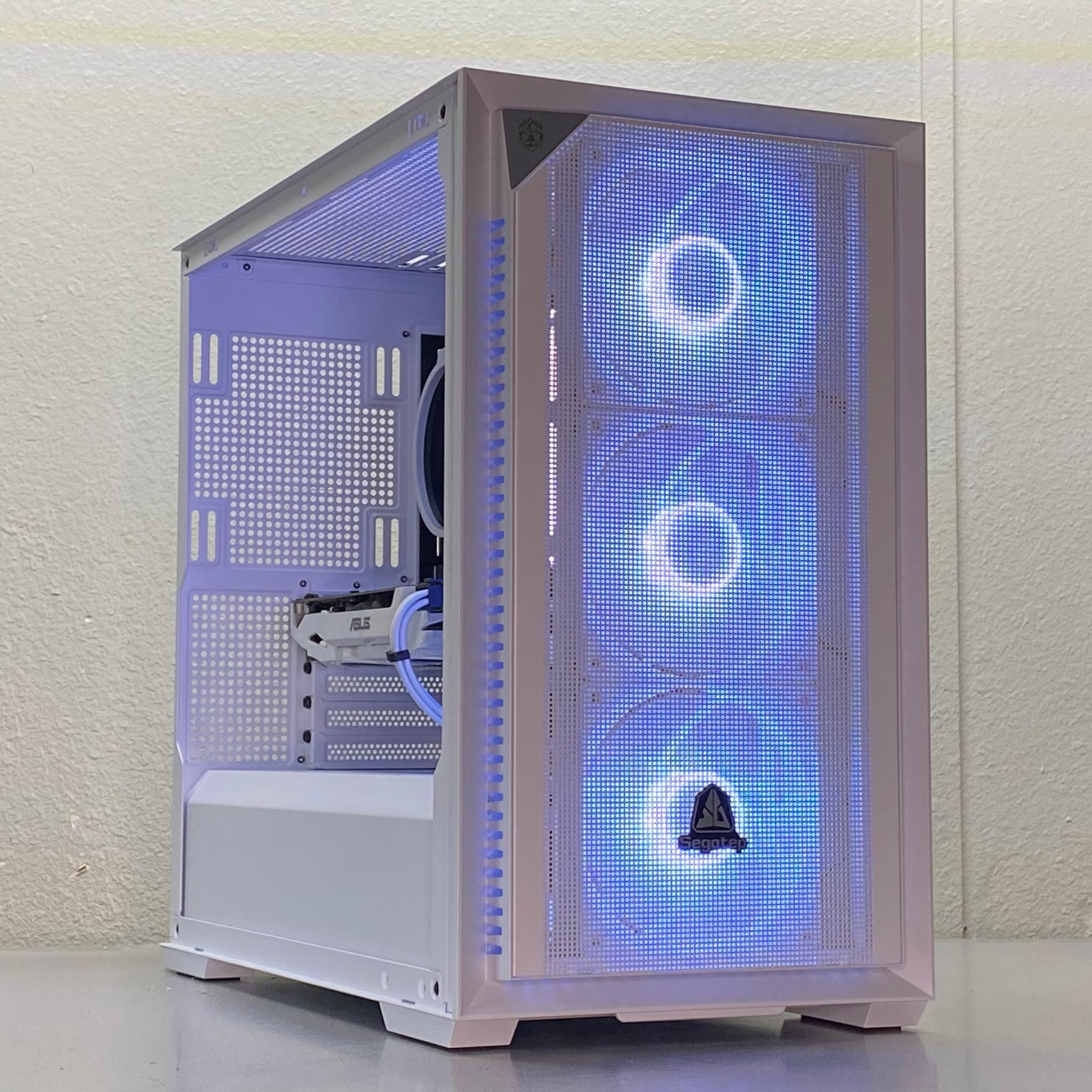 White ARGB Gaming PC | Ryzen 5 | GTX 1060 |