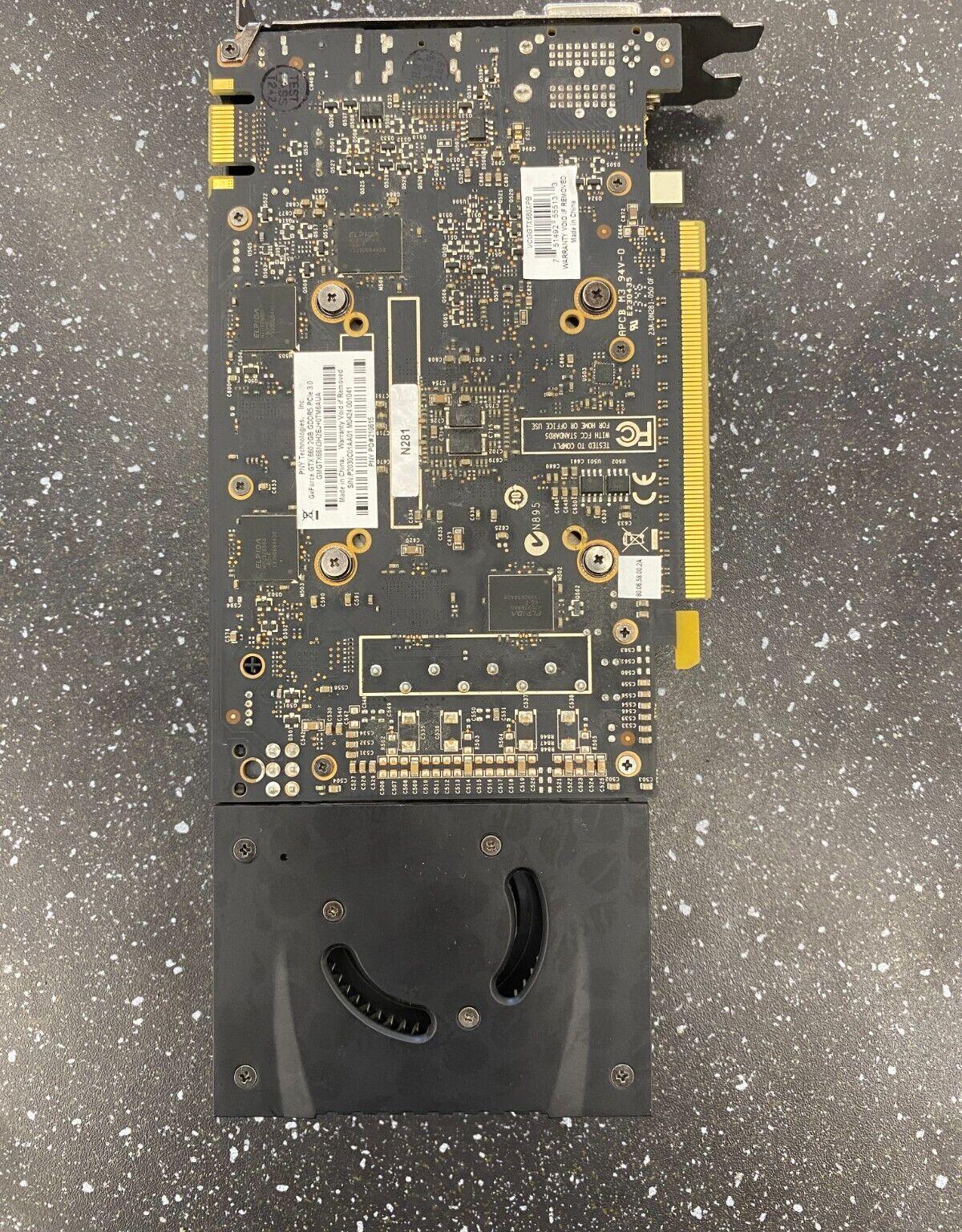 *B GRADE* PNY GeForce GTX 660 XLR8 2GB GDDR5 Graphics Card -DisplayPort HDMI DVI
