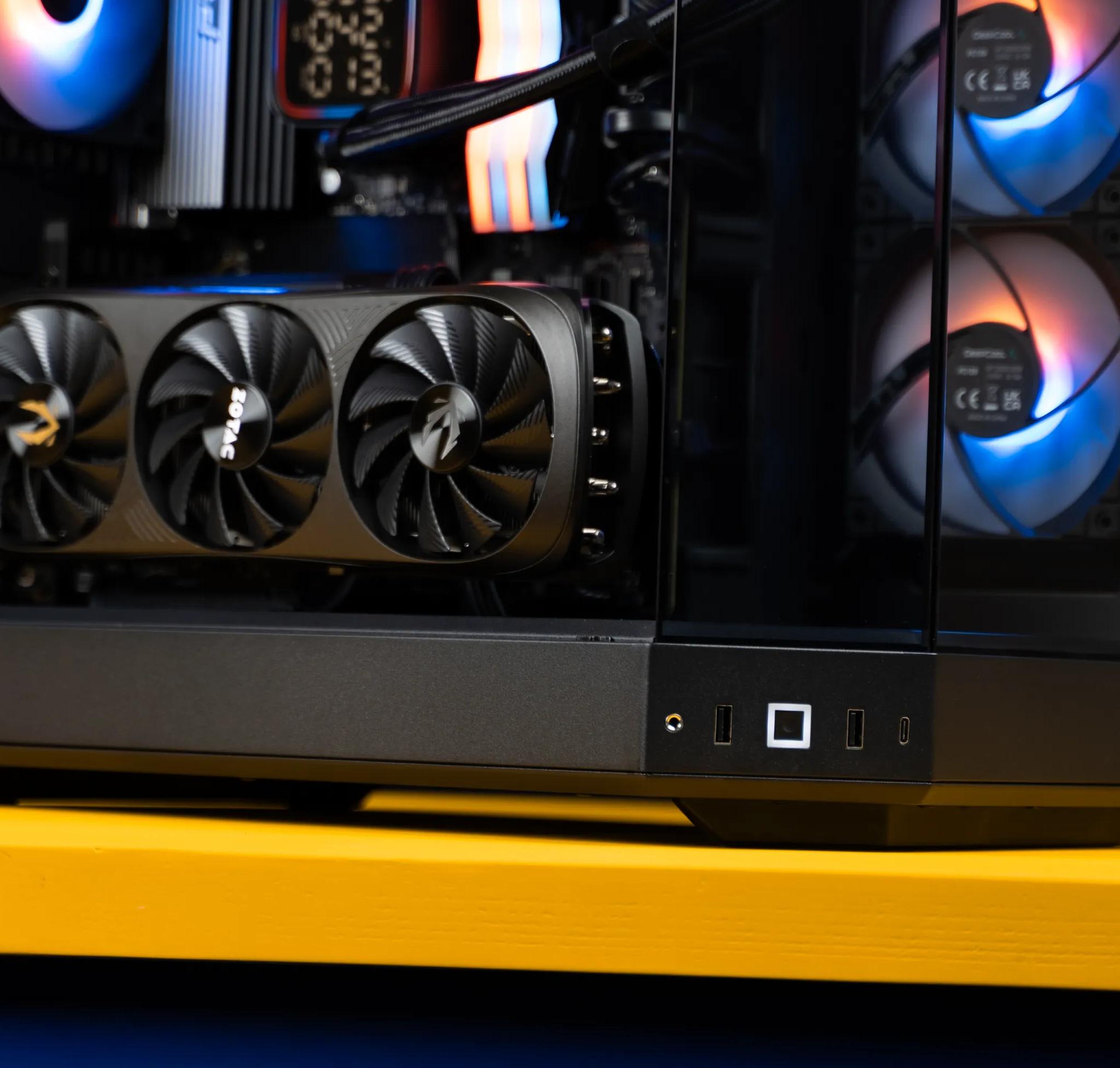 “Darklige” RTX 4080 Super Core Ultra 7 64GB Windows 11 Pro 3TB Workstation Gaming PC