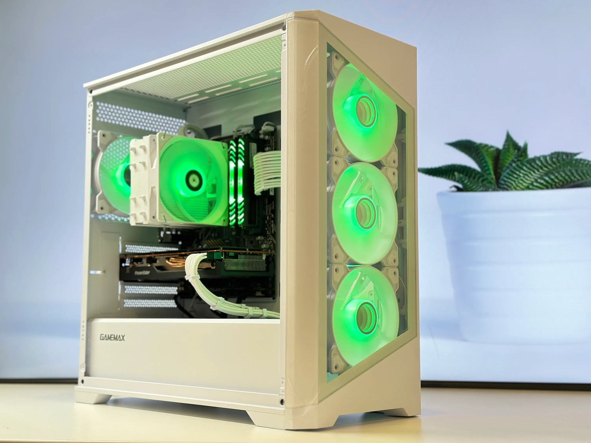 1440P👑 AMD RX 6700 XT 12GB🌨️AMD Ryzen 5 5600 6Core🌨️32GB DDR4🌨️ 1TB SSD NVME