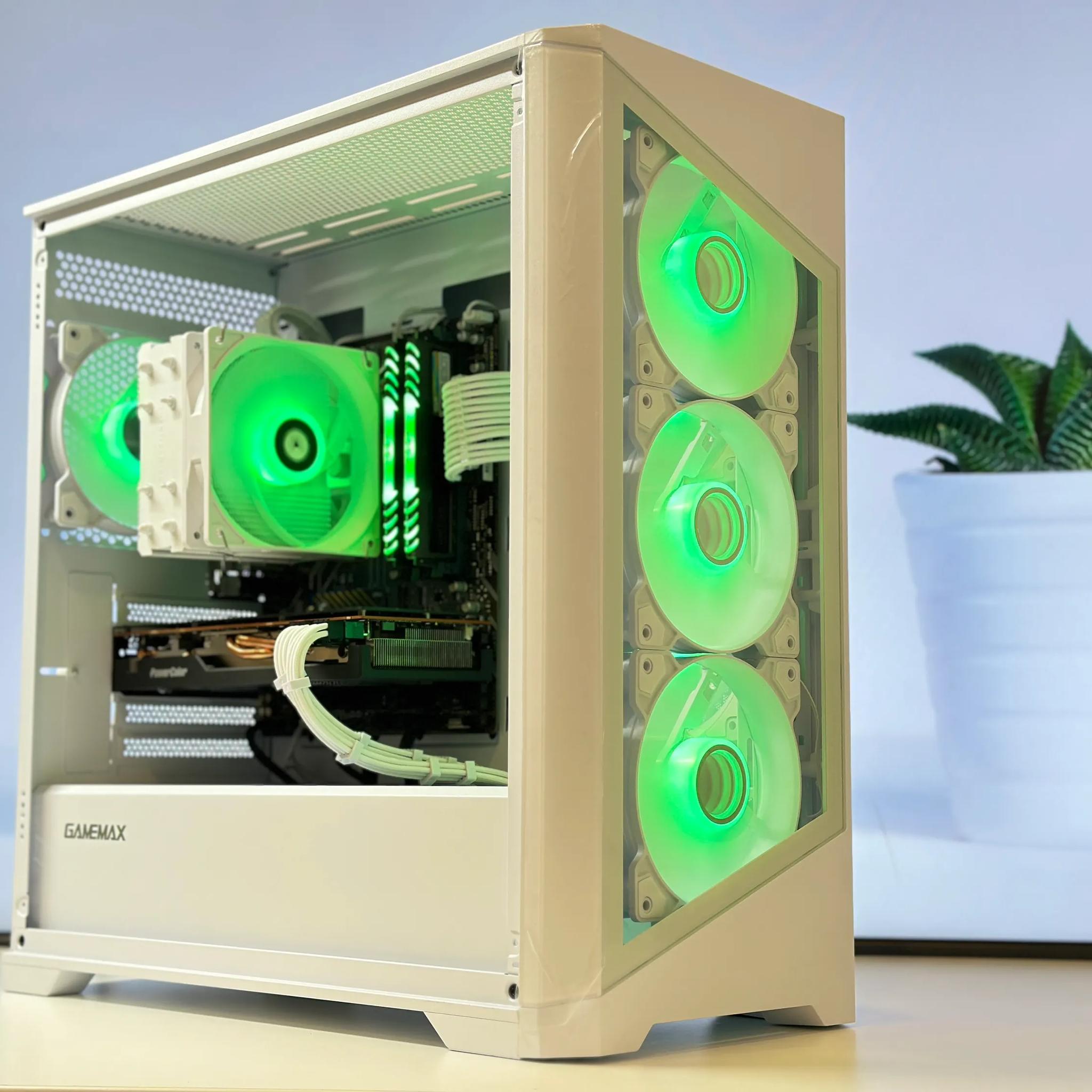 1440P👑 AMD RX 6700 XT 12GB🌨️AMD Ryzen 5 5600 6Core🌨️32GB DDR4🌨️ 1TB SSD NVME