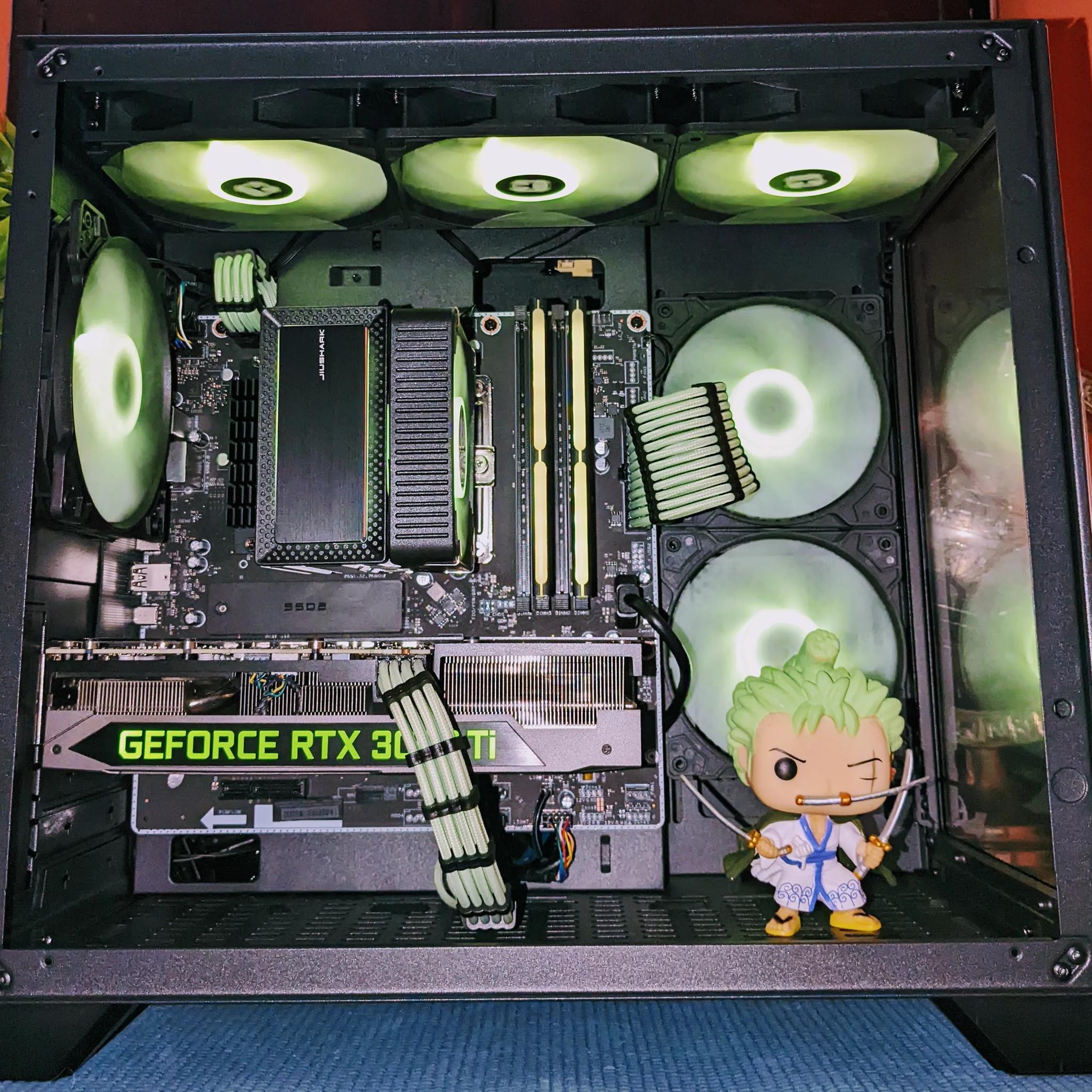 ⚔️🗡️OMEN “Roronoa Zoro”| RTX 3060TI | Ryzen 5@4GHz| 32GB DDR4 RAM| 1TB SSD| Windows 11 Pro