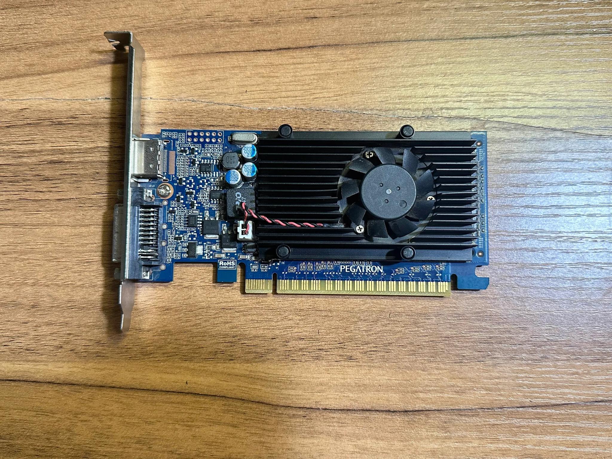 Pegatron HP Nvidia GT 620 1GB GDDR3 Graphics Card 1x HDMI, 1x DVI